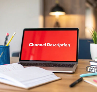 Crafting the Perfect Description YouTube Channel