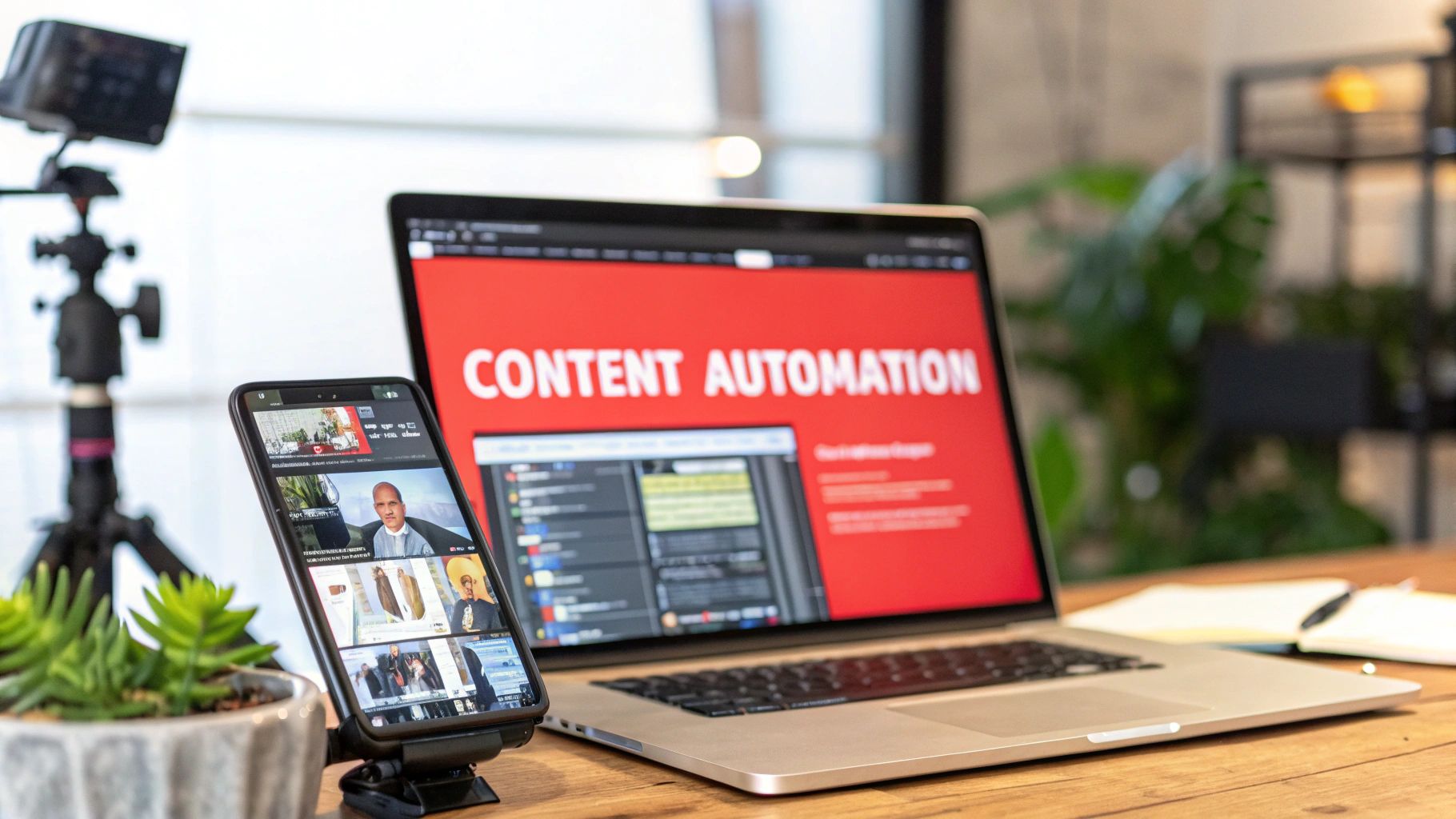 Illustration for Automating Content Creation for Scale