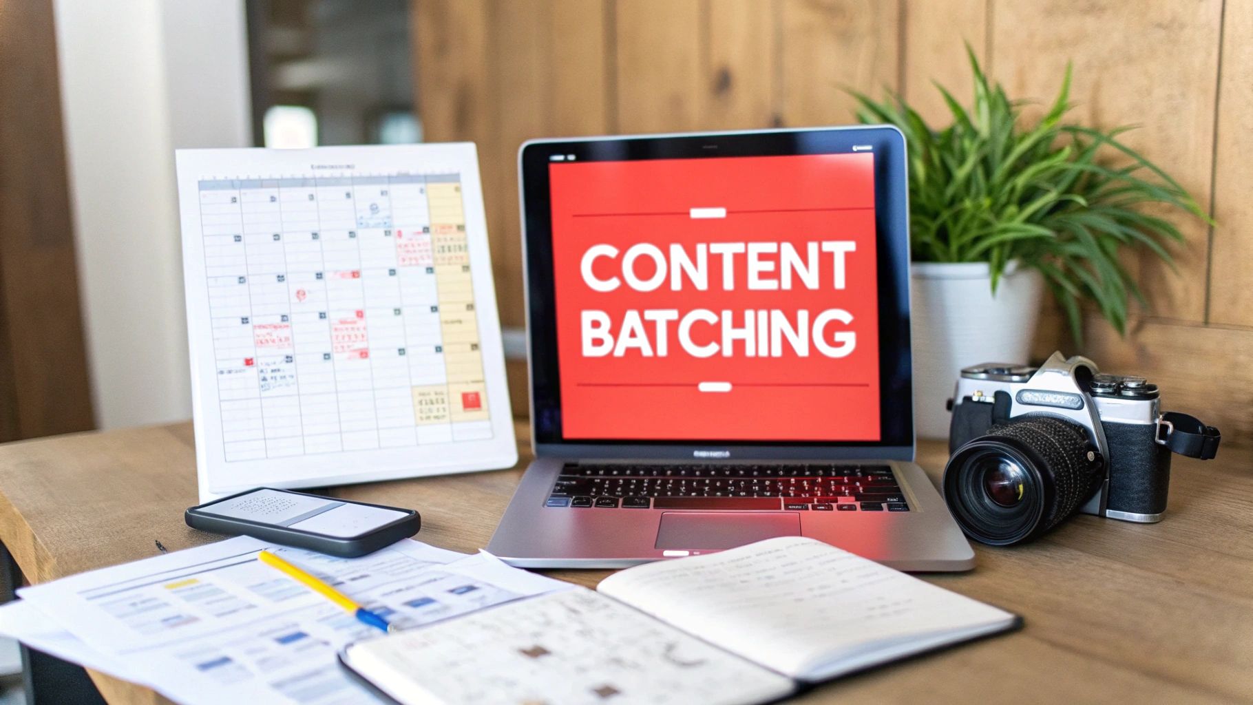 Illustration for Batch Content Creation: Your Complete Workflow Revolution