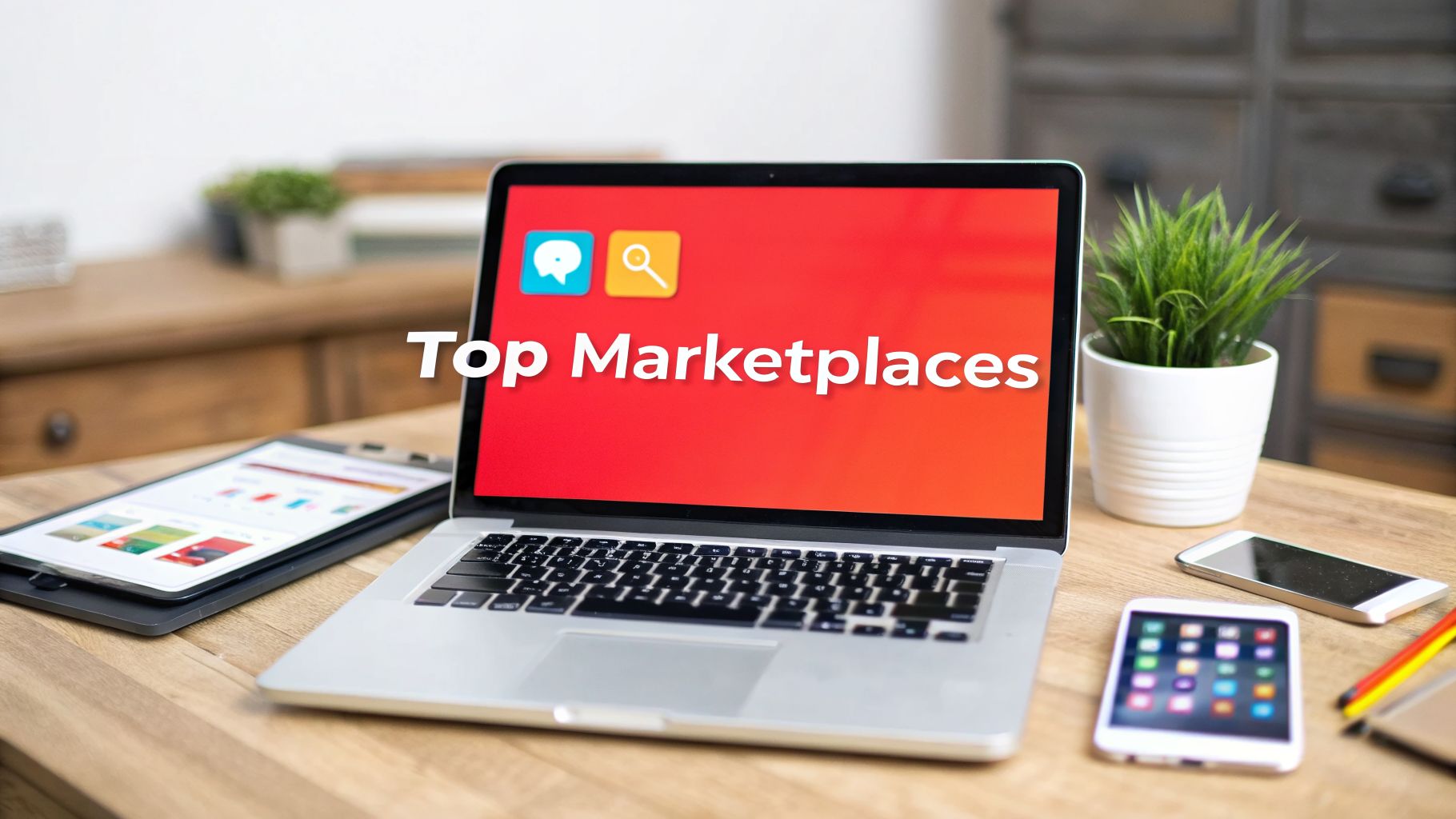 Illustration for The 12 Best Online Marketplaces for Creators & Pros in 2026