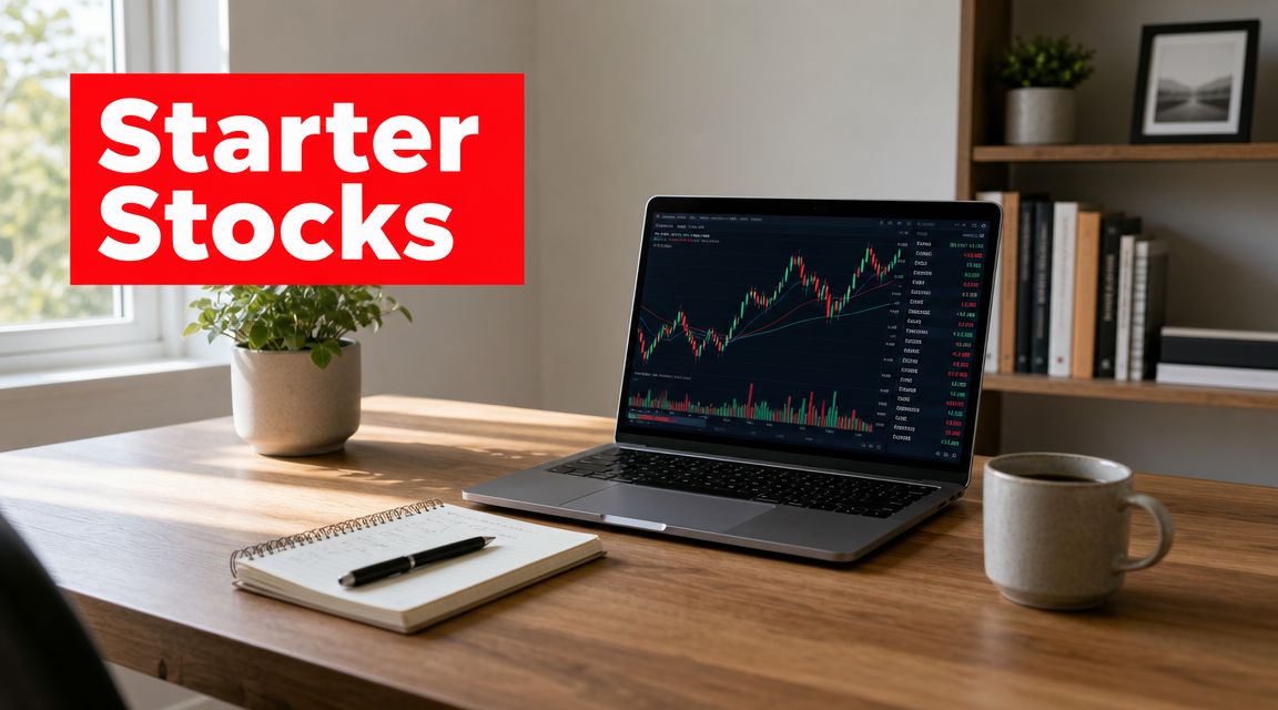 Illustration for 8 Best Stocks to Buy for Starters in 2026