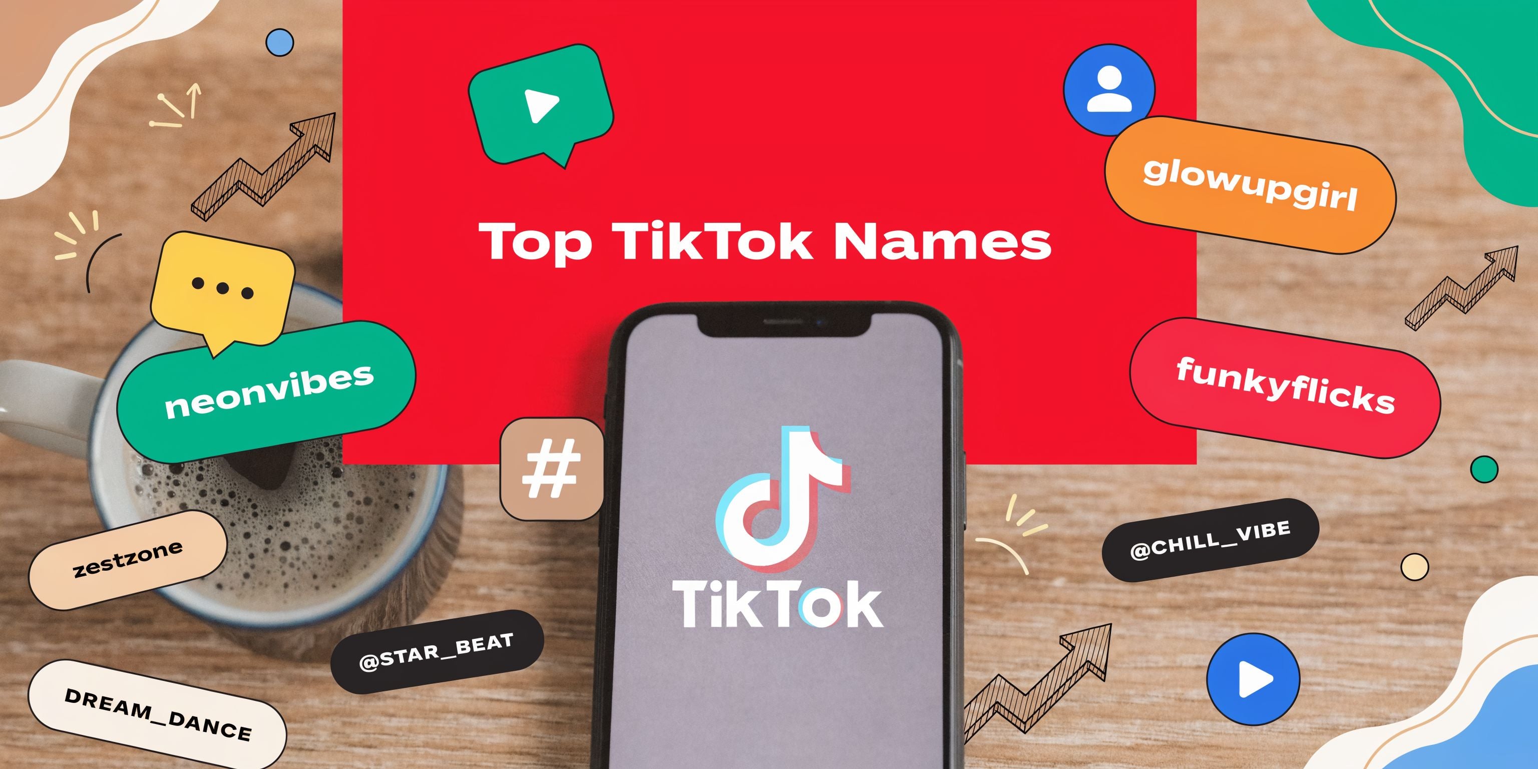 Illustration for 10 Best TikTok Usernames to Dominate in 2026
