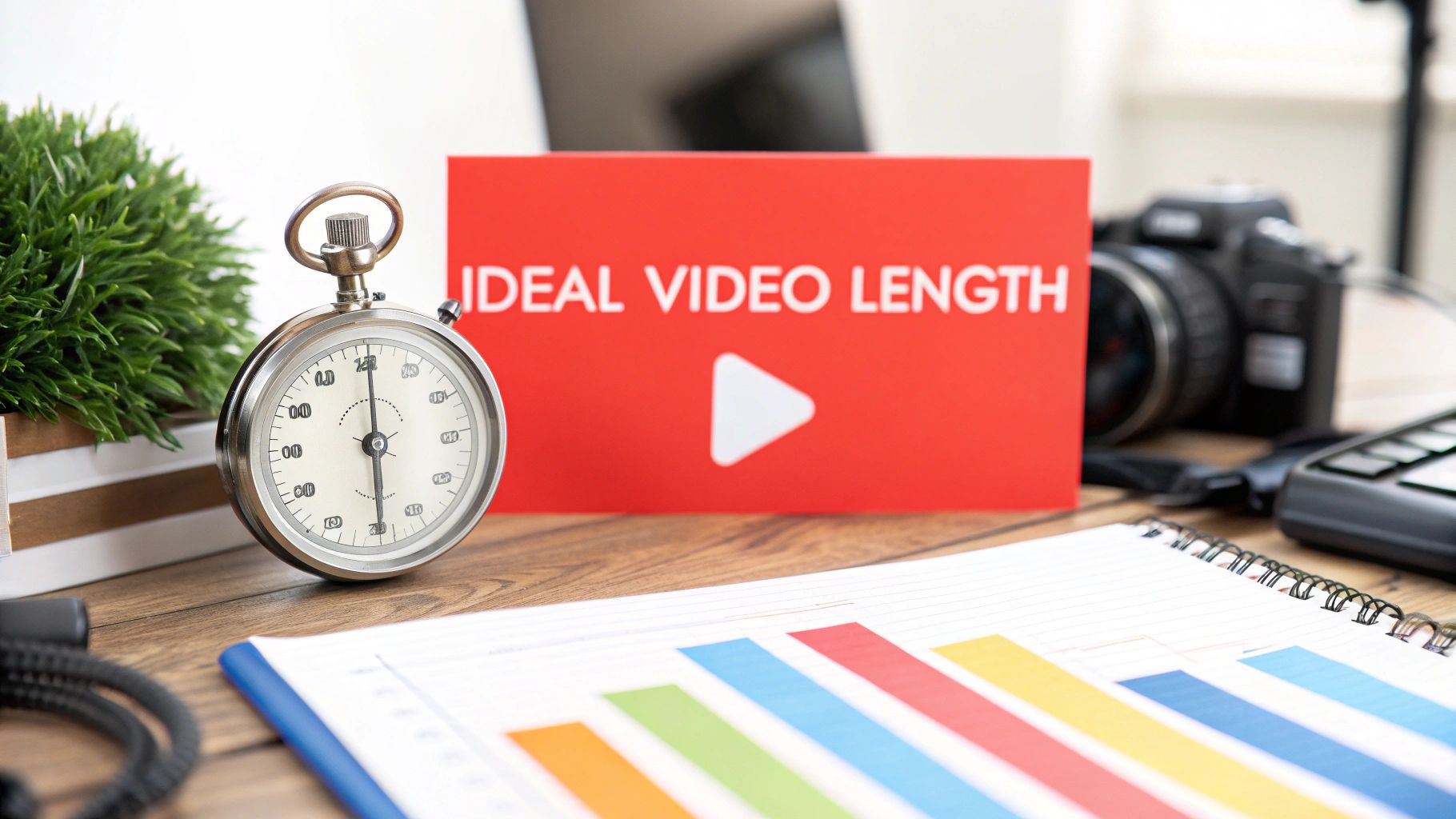 Illustration for Finding the Best YouTube Video Length in 2024