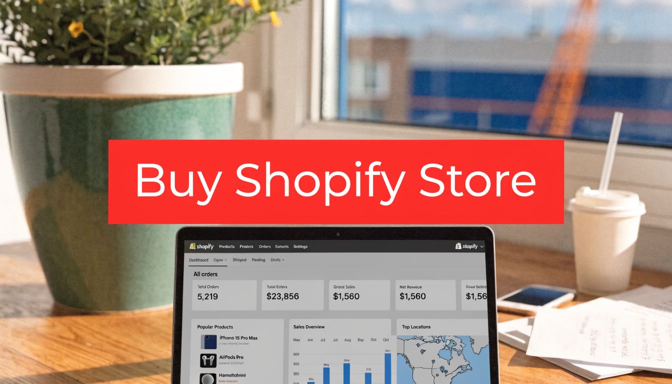 Illustration for Expert Guide: How to Buy a Shopify Store in 2026