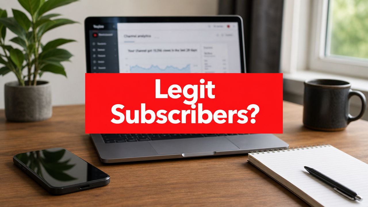 Illustration for Buying YouTube Subscribers Legit? the Risks & a Smarter Way