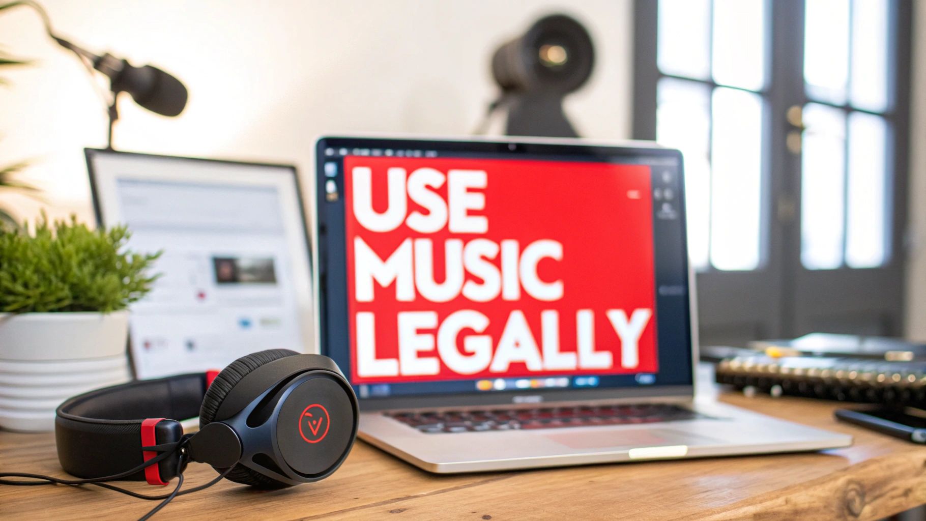 Illustration for Can you use copyrighted music on youtube? A Clear, Quick Guide