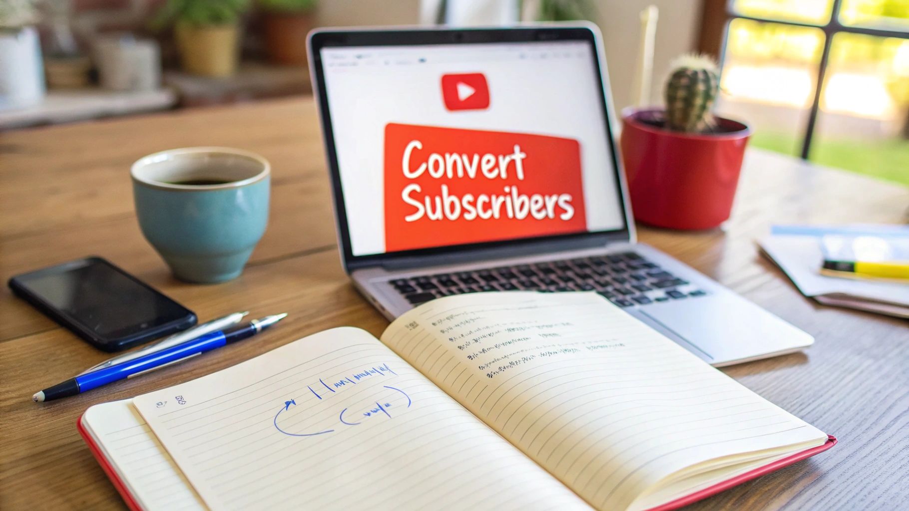 Illustration for Create a YouTube Channel Description That Actually Converts