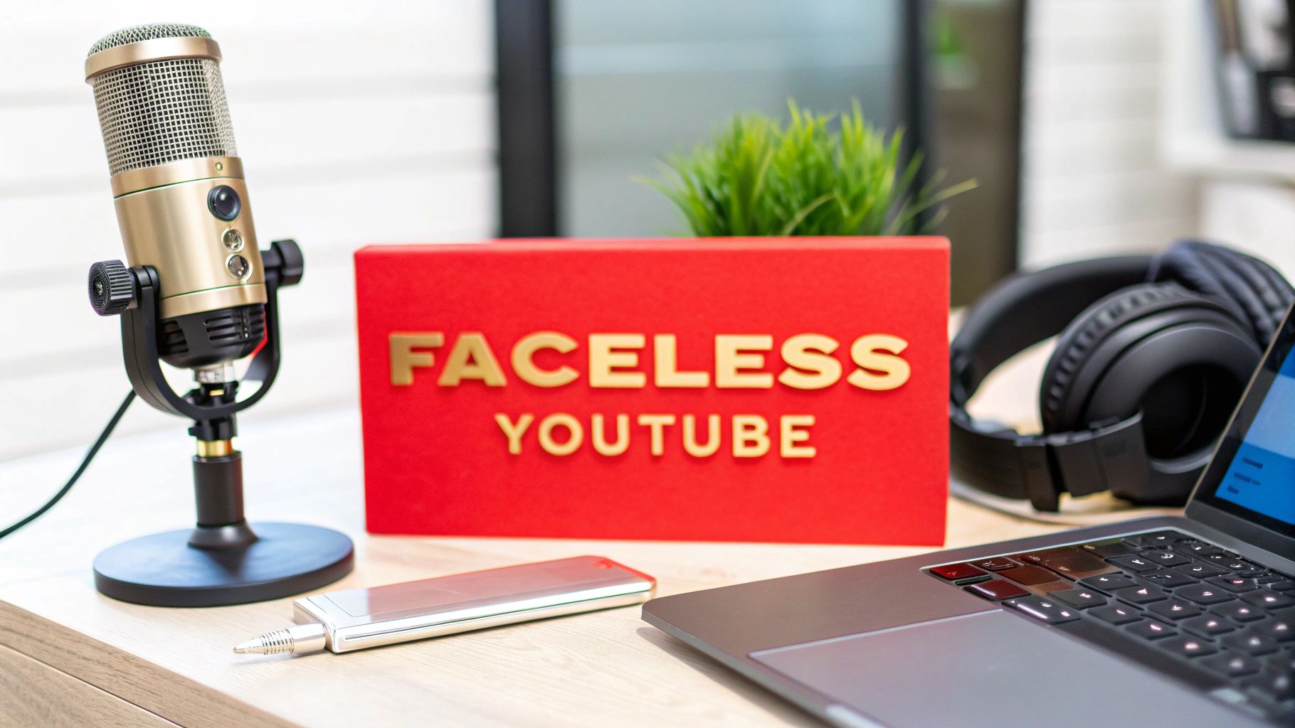 Illustration for Creating a Faceless YouTube Channel: Easy Steps to Success