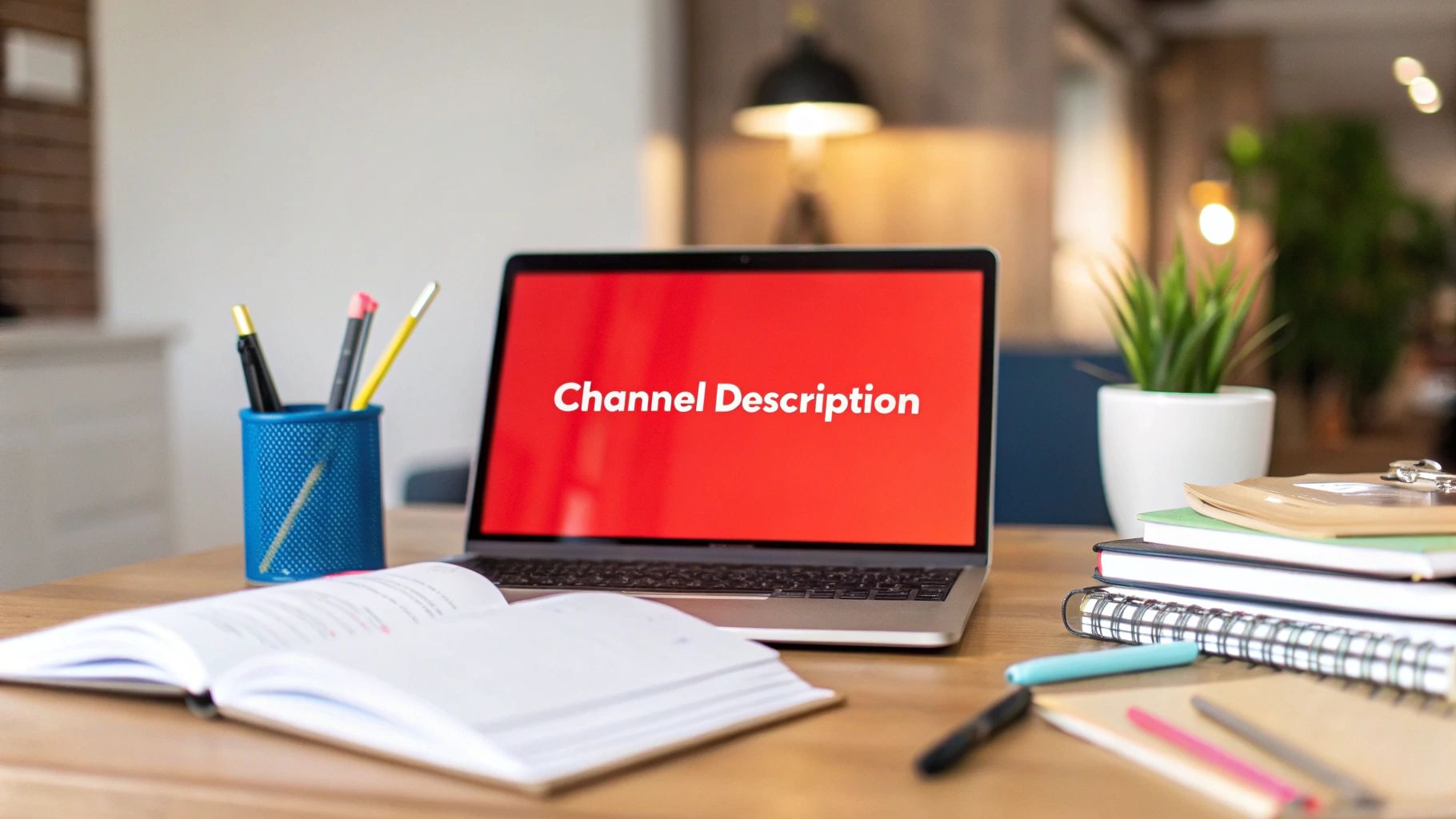 Illustration for Crafting the Perfect Description YouTube Channel