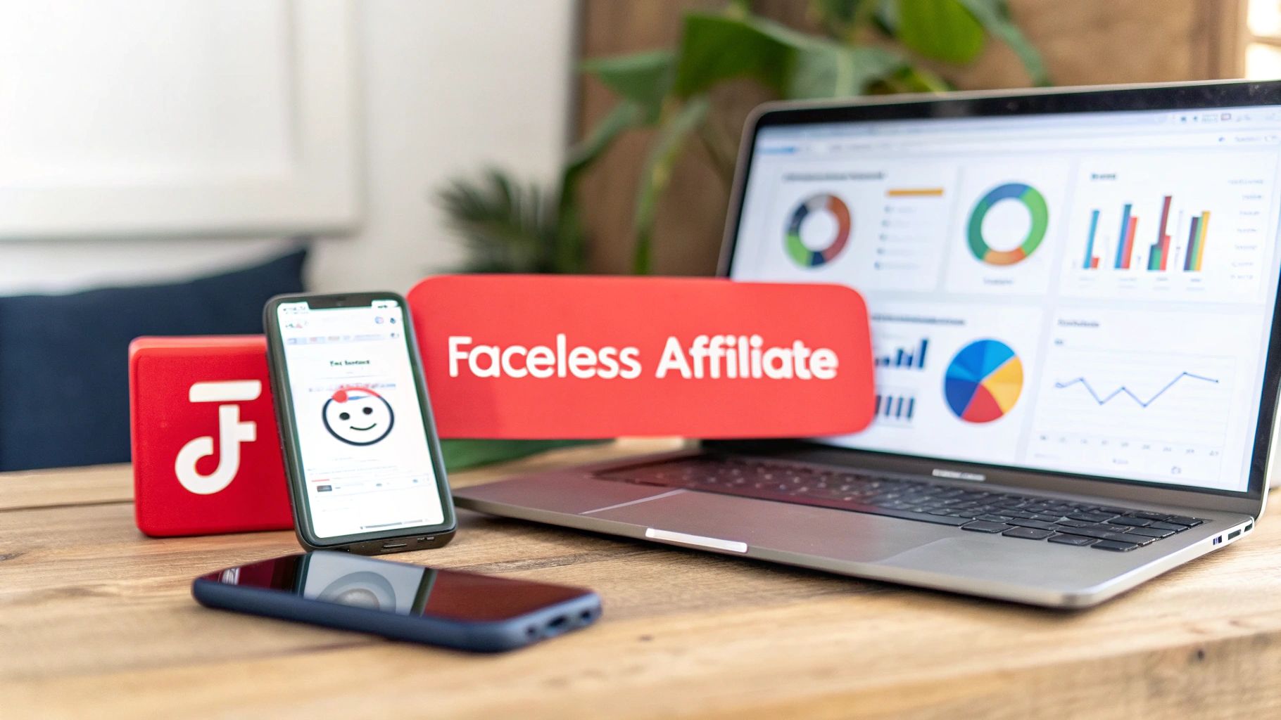 Illustration for Your Guide to Faceless Affiliate Marketing