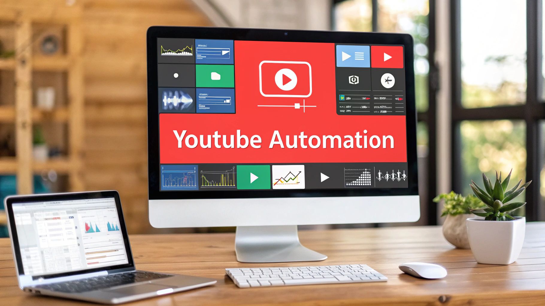 Illustration for A Guide to Faceless YouTube Automation