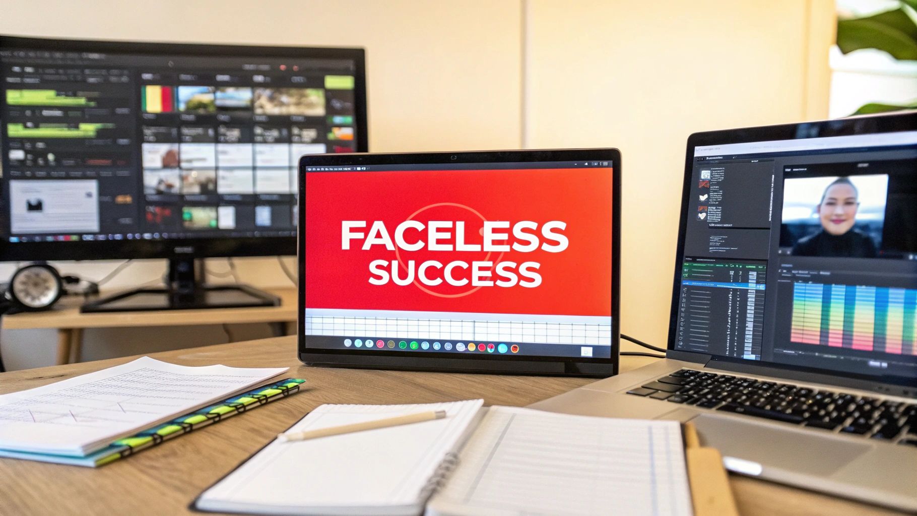 Illustration for 10 Profitable Faceless YouTube Channel Ideas for 2025