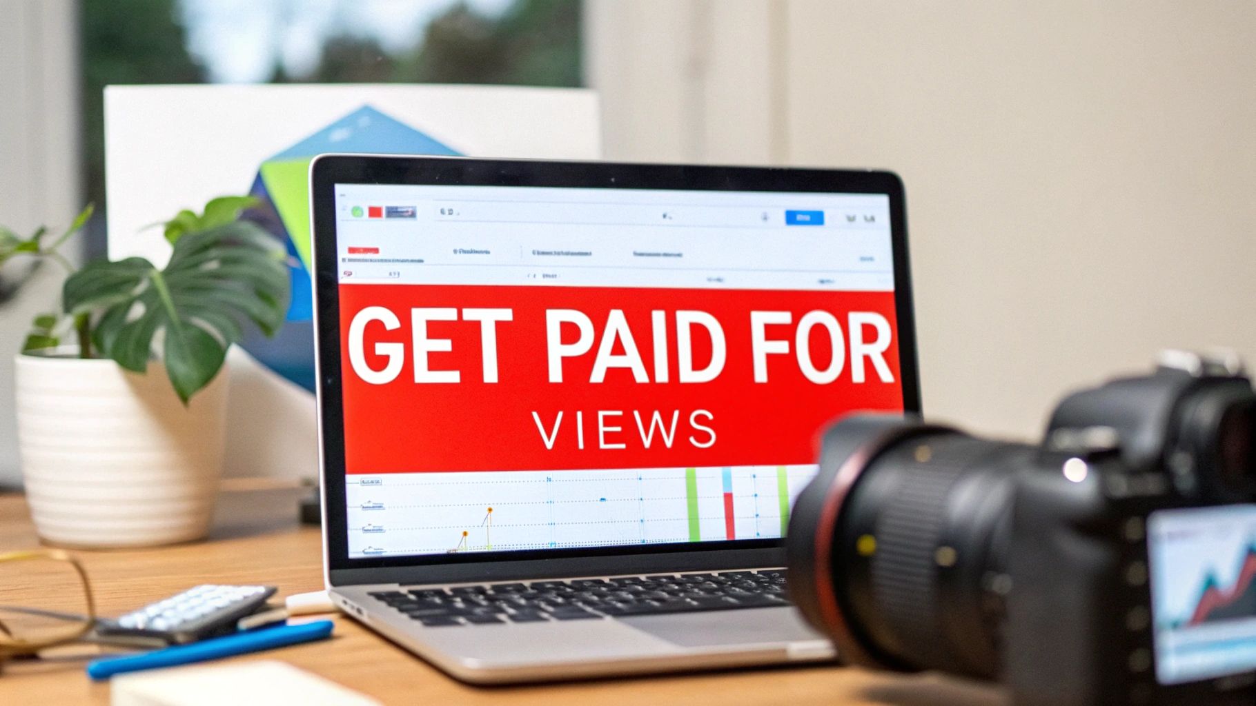 Illustration for Get Paid for YouTube Views A Creator's Monetization Guide