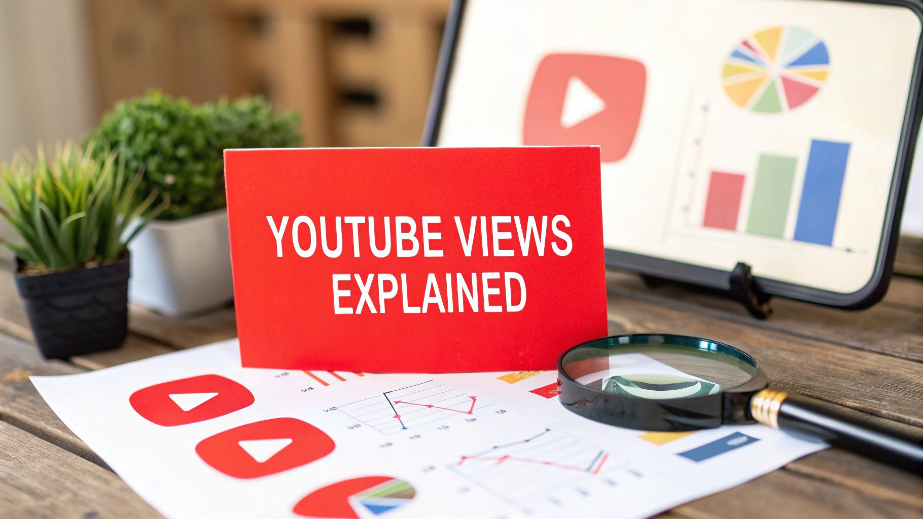 Illustration for How Do YouTube Views Work A Guide for Creators