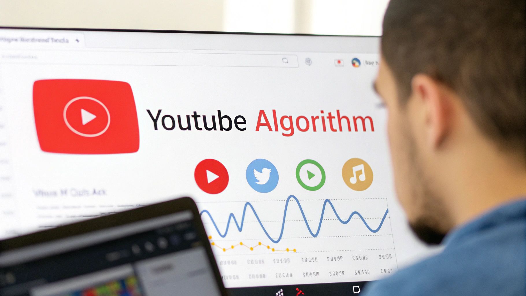 Illustration for how does the youtube algorithm works: A Growth Guide