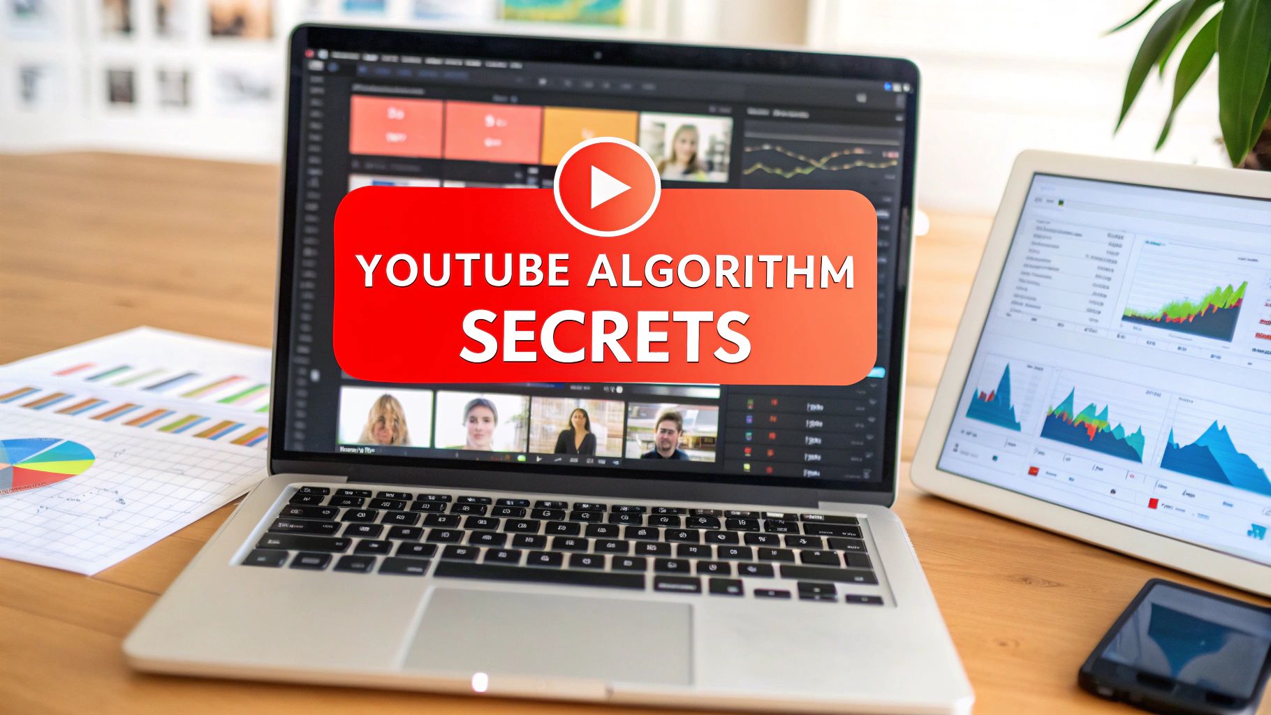 Illustration for How Does YouTube Algorithm Work? Secrets for Creators
