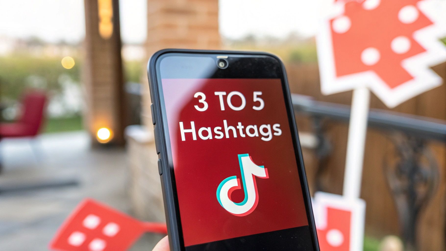 Illustration for How Many Hashtags on TikTok for Maximum Reach