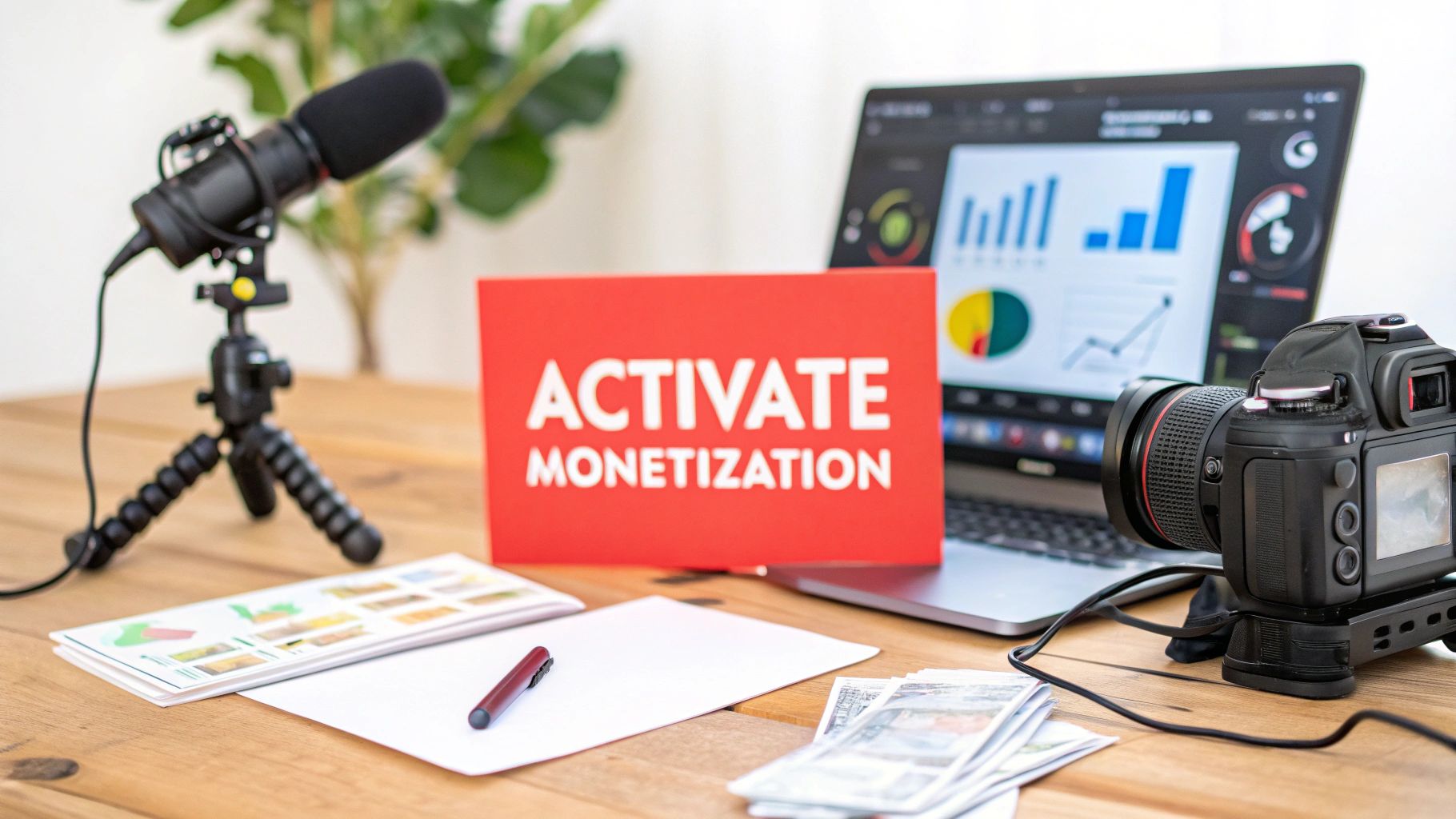 Illustration for How to Activate Monetization on YouTube: Easy Step-by-Step Guide