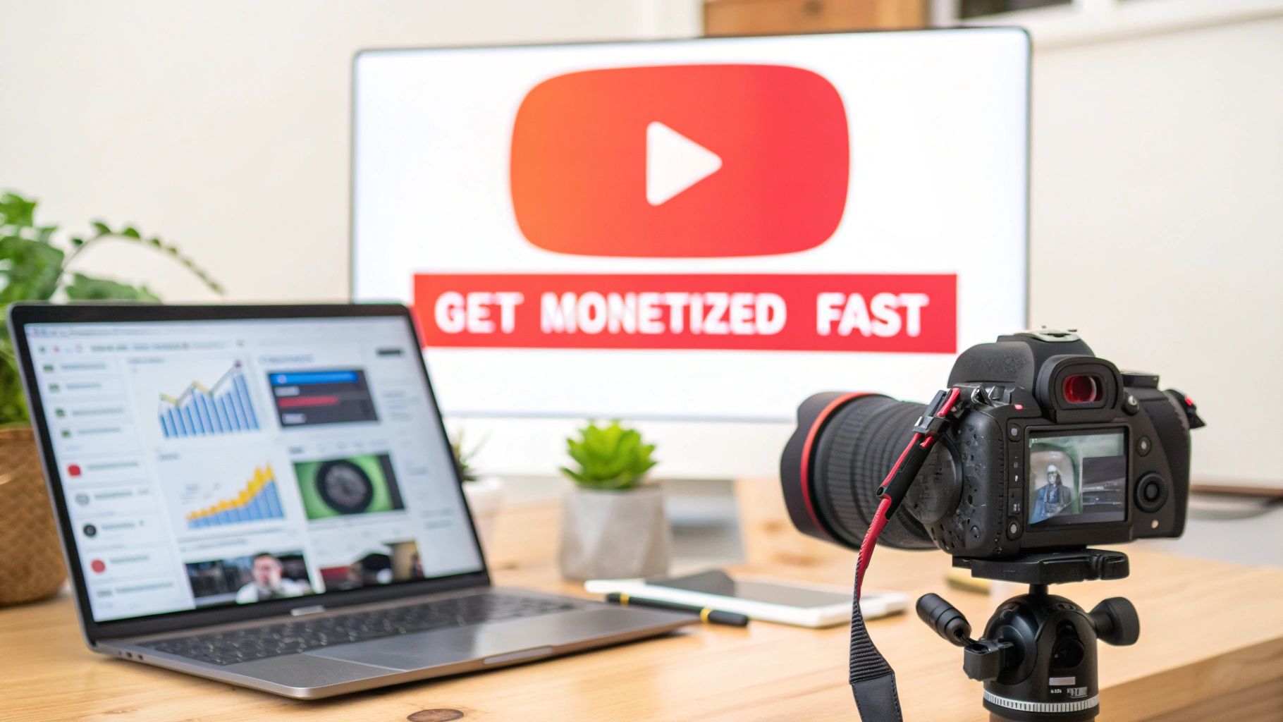 Illustration for How to Get YouTube Channel Monetized: how to get youtube channel monetized fast