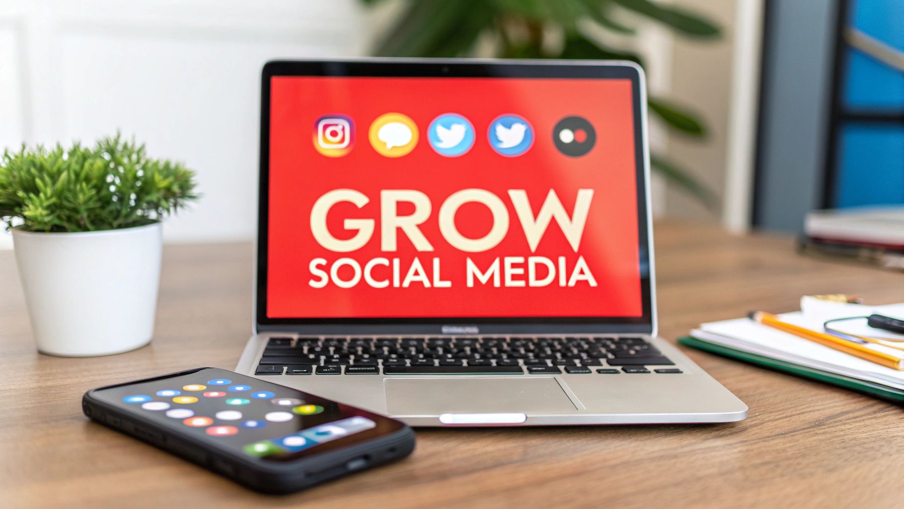 Illustration for How to Grow Social Media Like a Pro