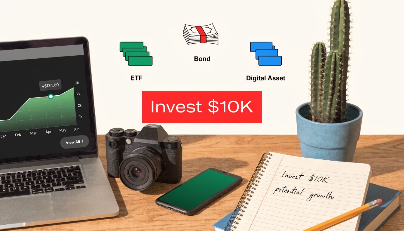 Illustration for How to Invest 10000: A Creator's Step-by-Step Guide