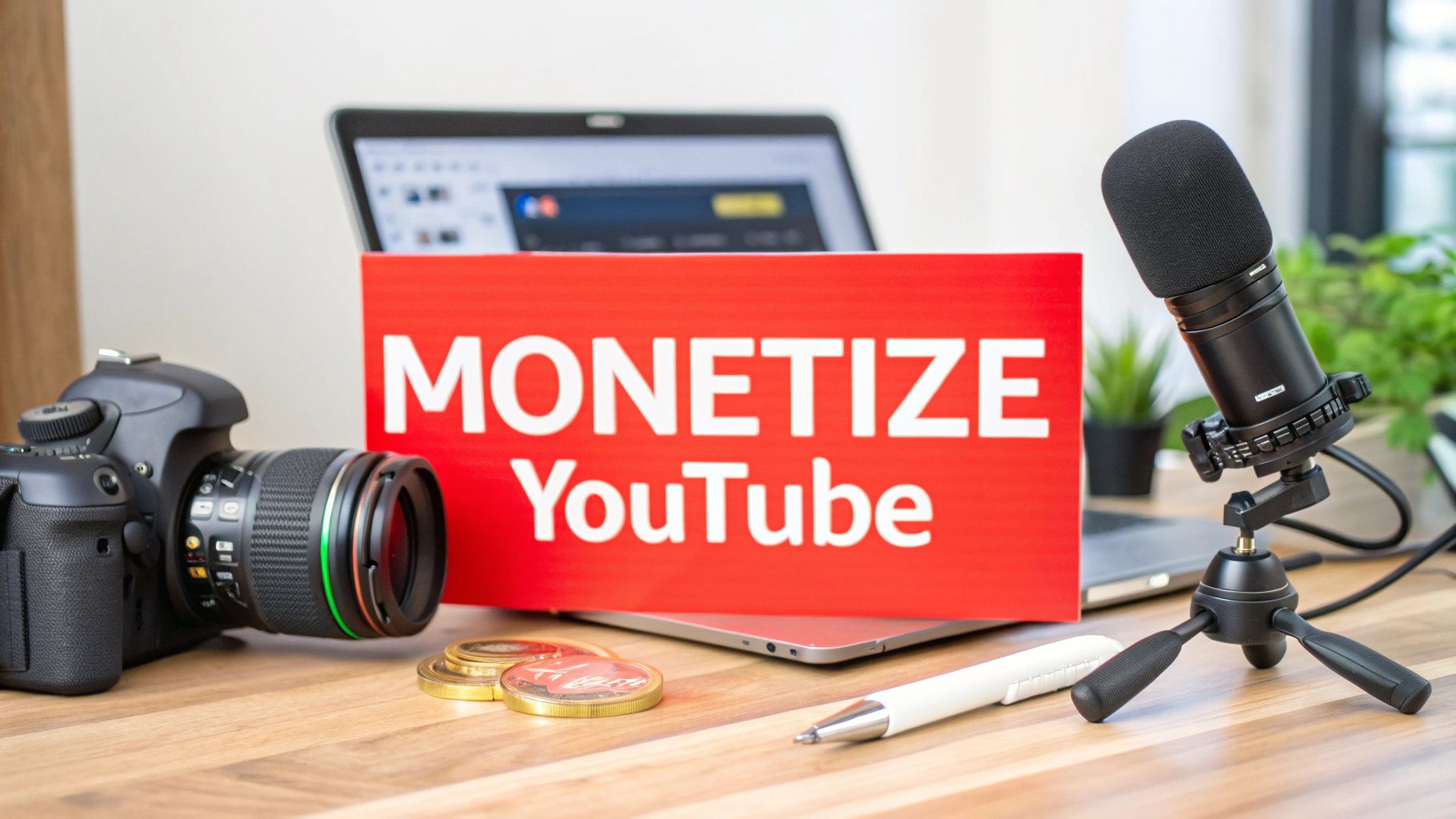 Illustration for How to monetize youtube account: A complete guide