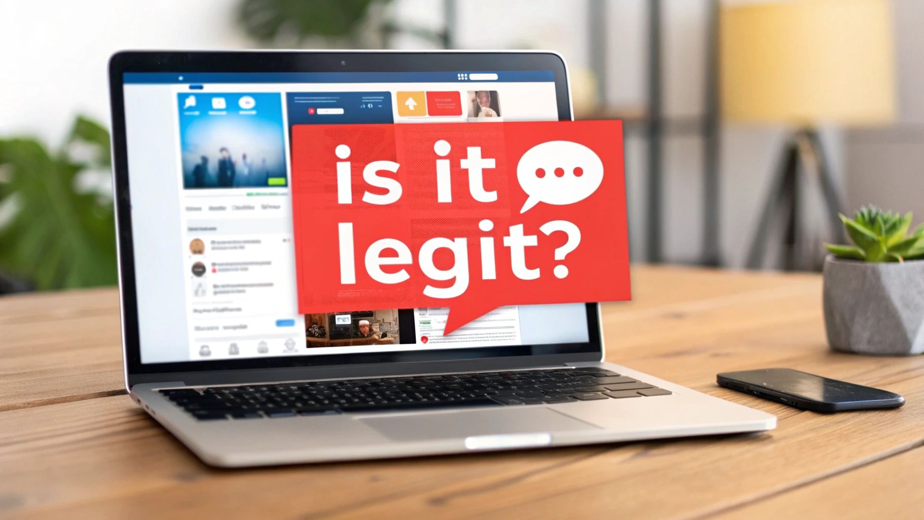 Illustration for Is is social sale rep legit? Your Guide to Real Online Sales Jobs