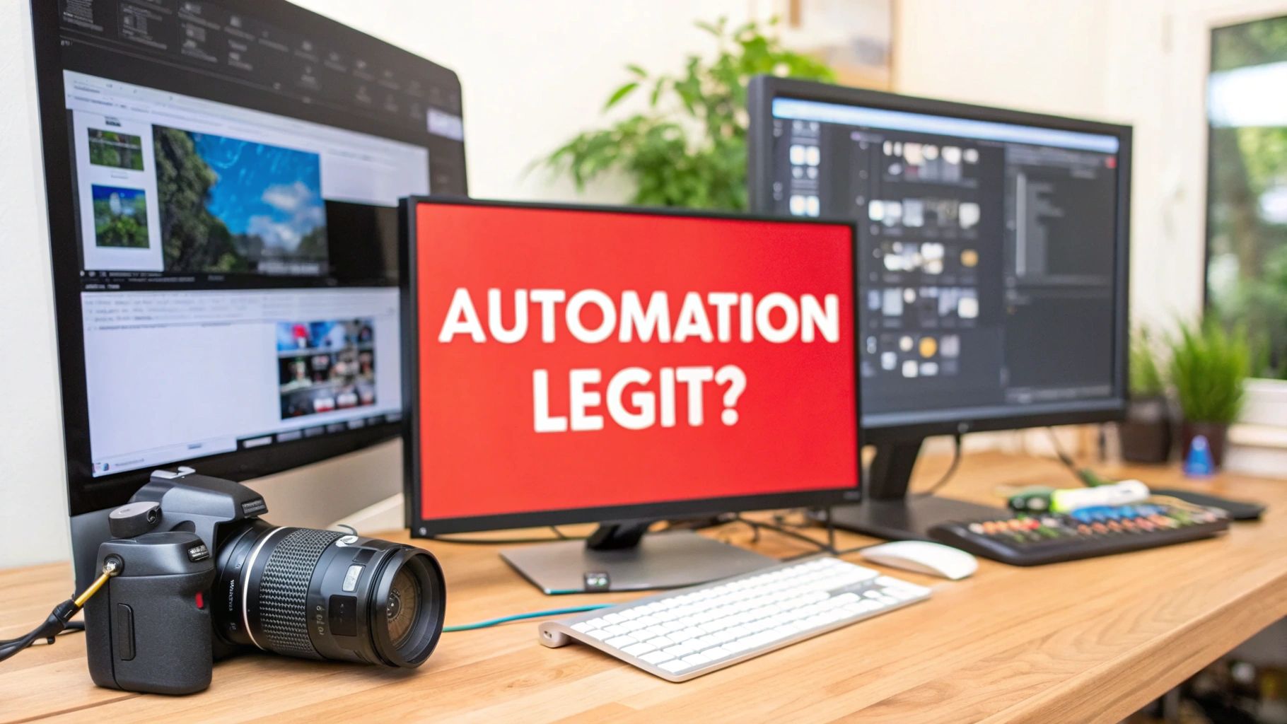 Illustration for Is YouTube Automation Legit? Truths & Tips Revealed