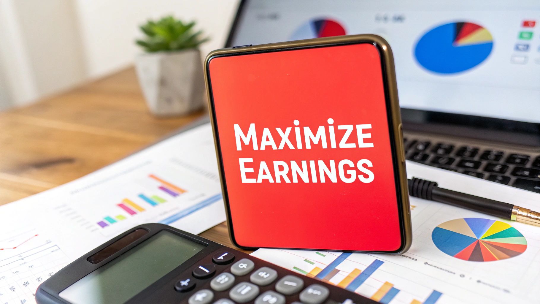 Illustration for Maximize Earnings with Our YouTube Money Calculator