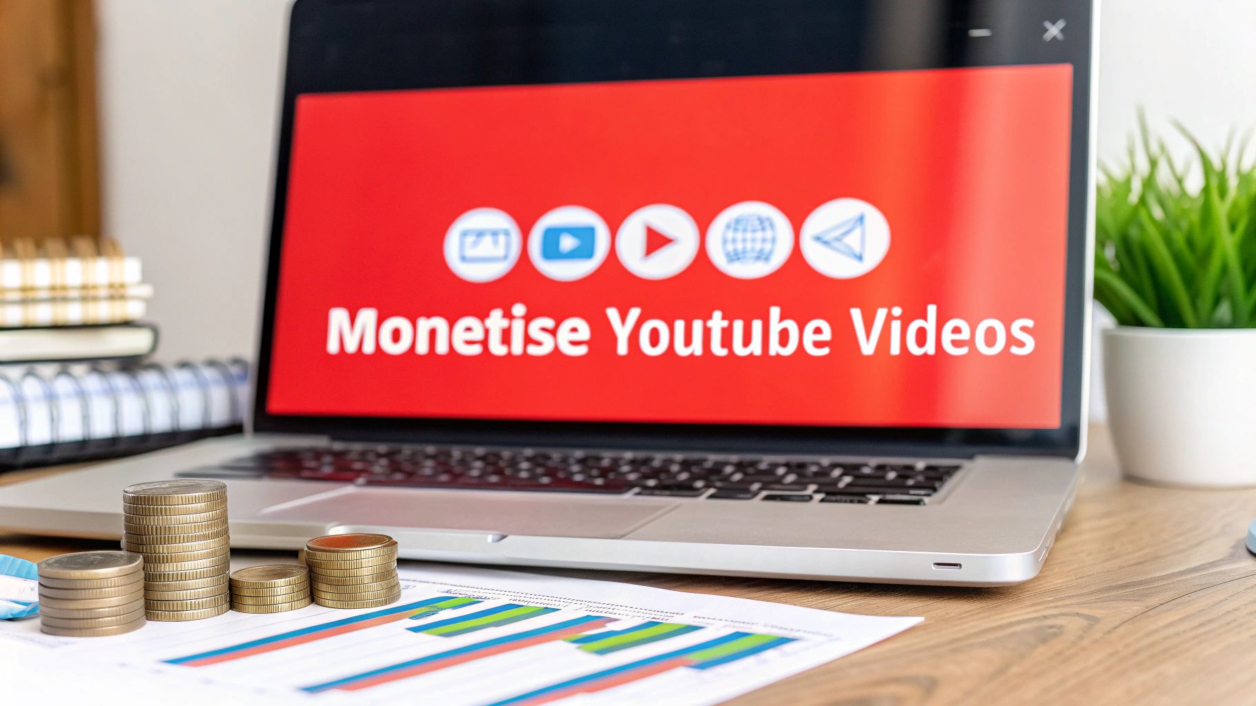 Illustration for How to Monetise YouTube Videos and Start Earning