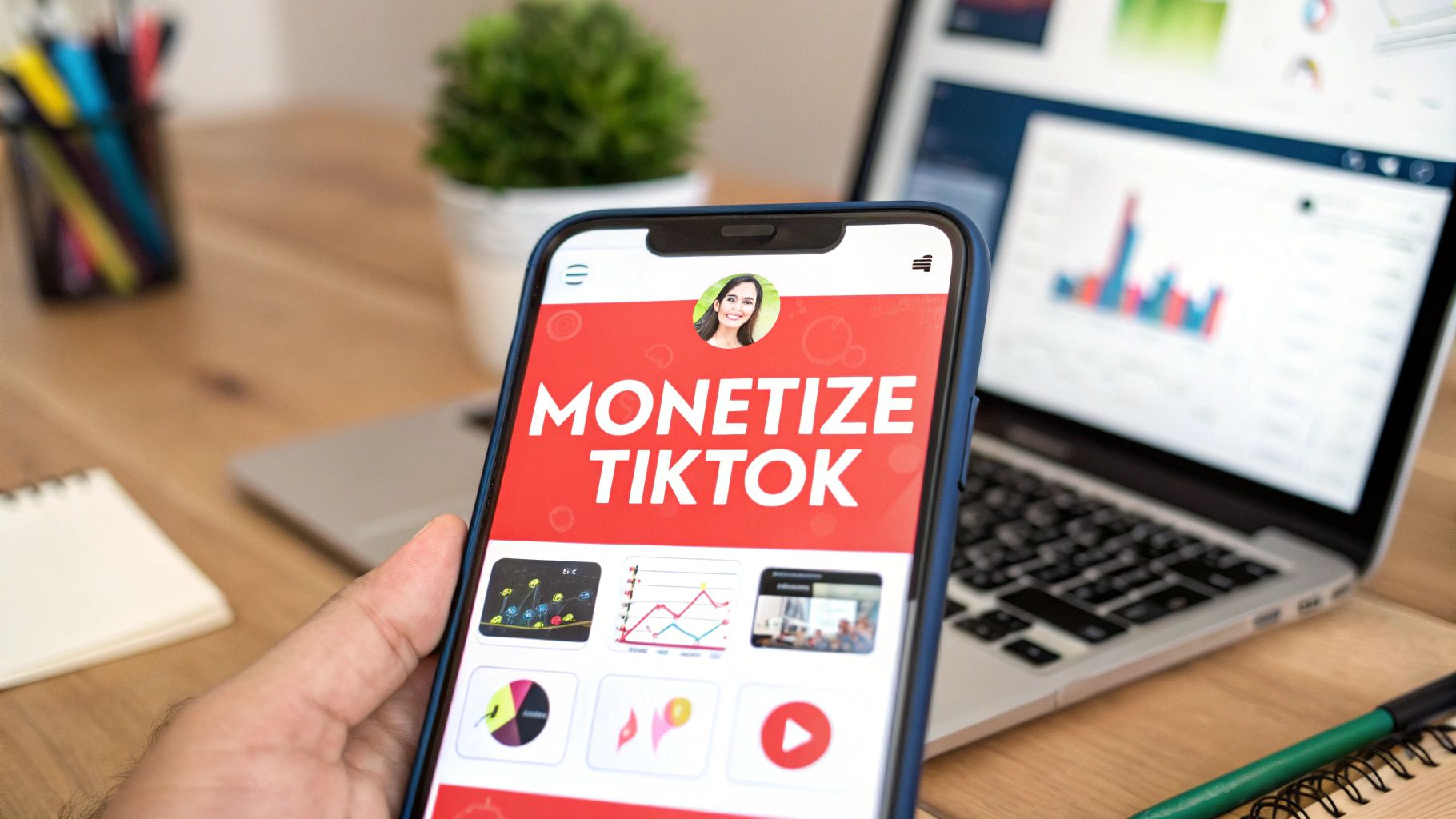 Illustration for A Creator's Guide to Monetization on TikTok