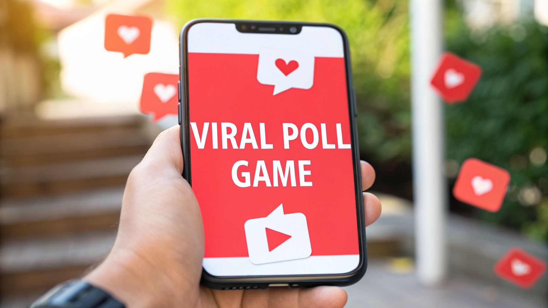 Illustration for Viral Growth With the Poll Game on Instagram