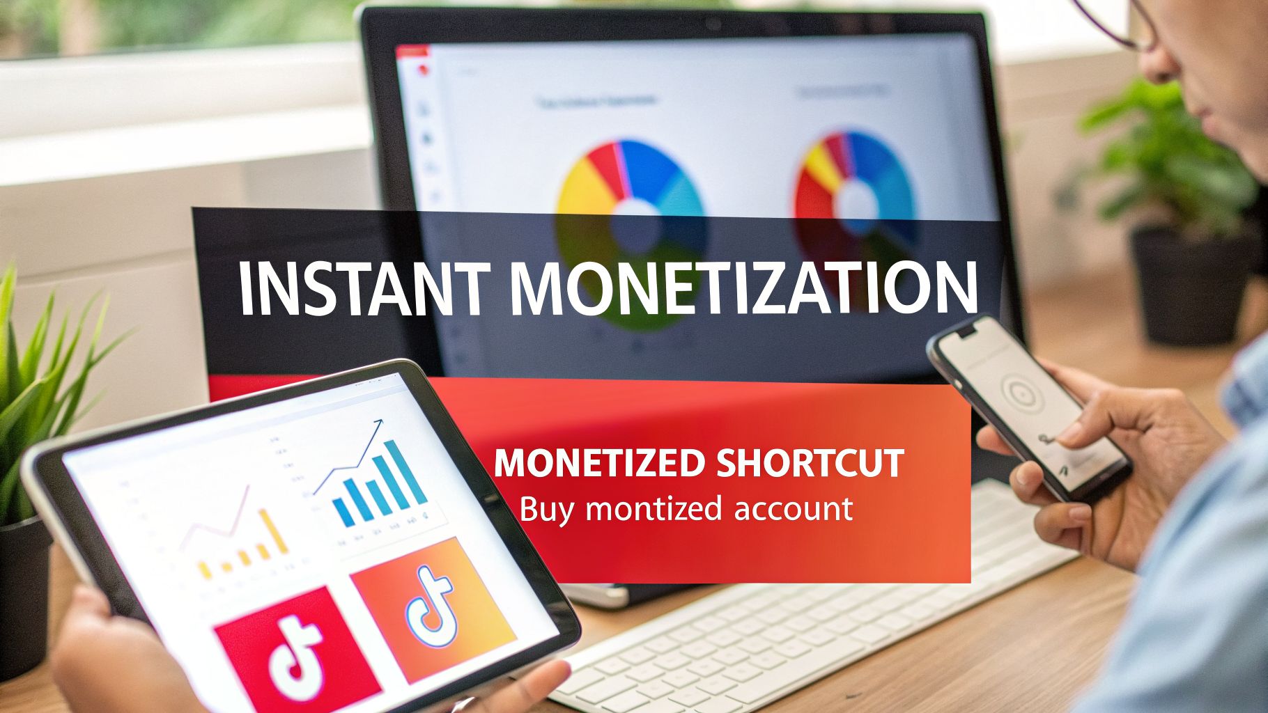 Illustration for Your Guide to Buying a Monetized Social Media Account