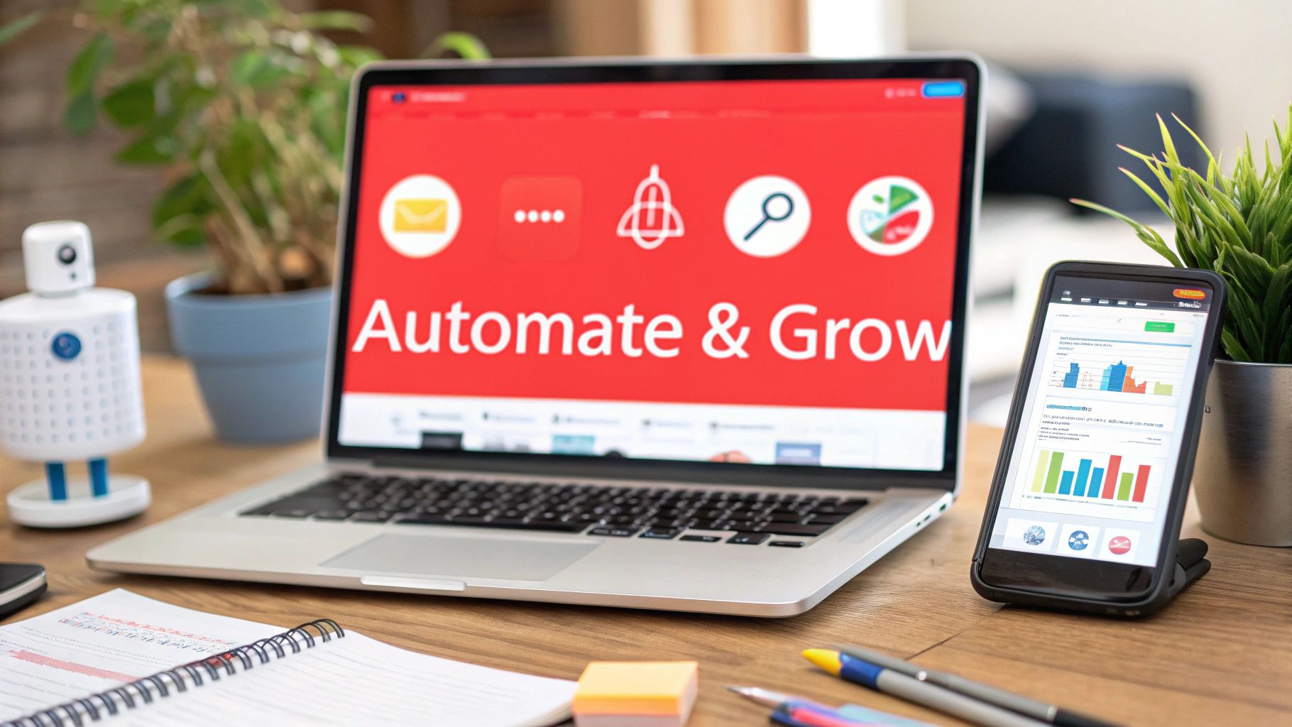 Illustration for A Creator's Guide to Social Media Automation Tools