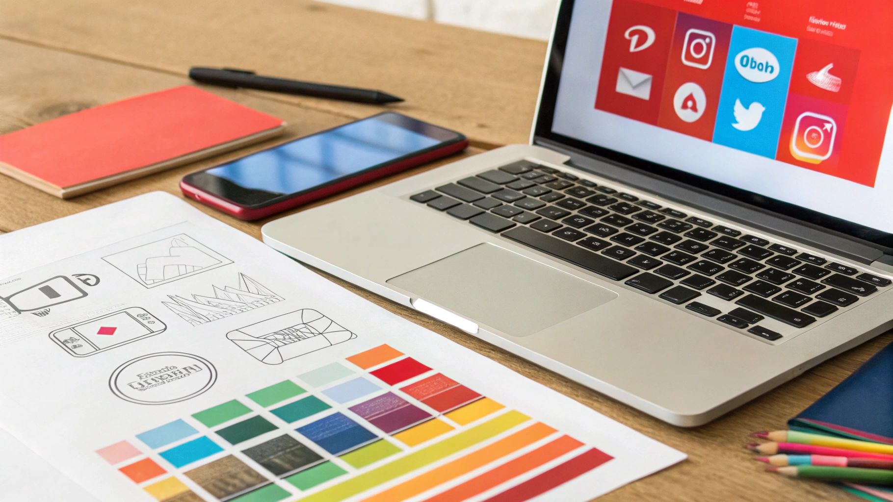 Illustration for Social Media Branding Guide: Build a Strong Online Presence