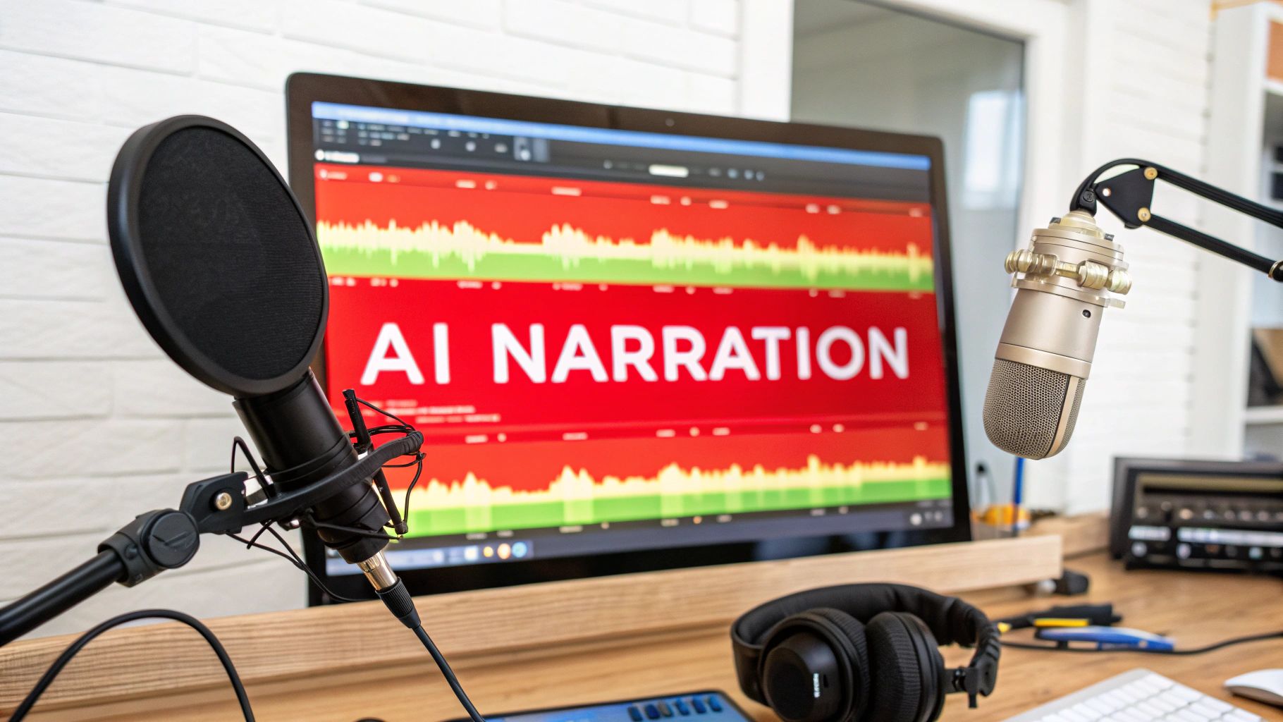 Illustration for Text to Speech for Videos A Guide to AI Narration