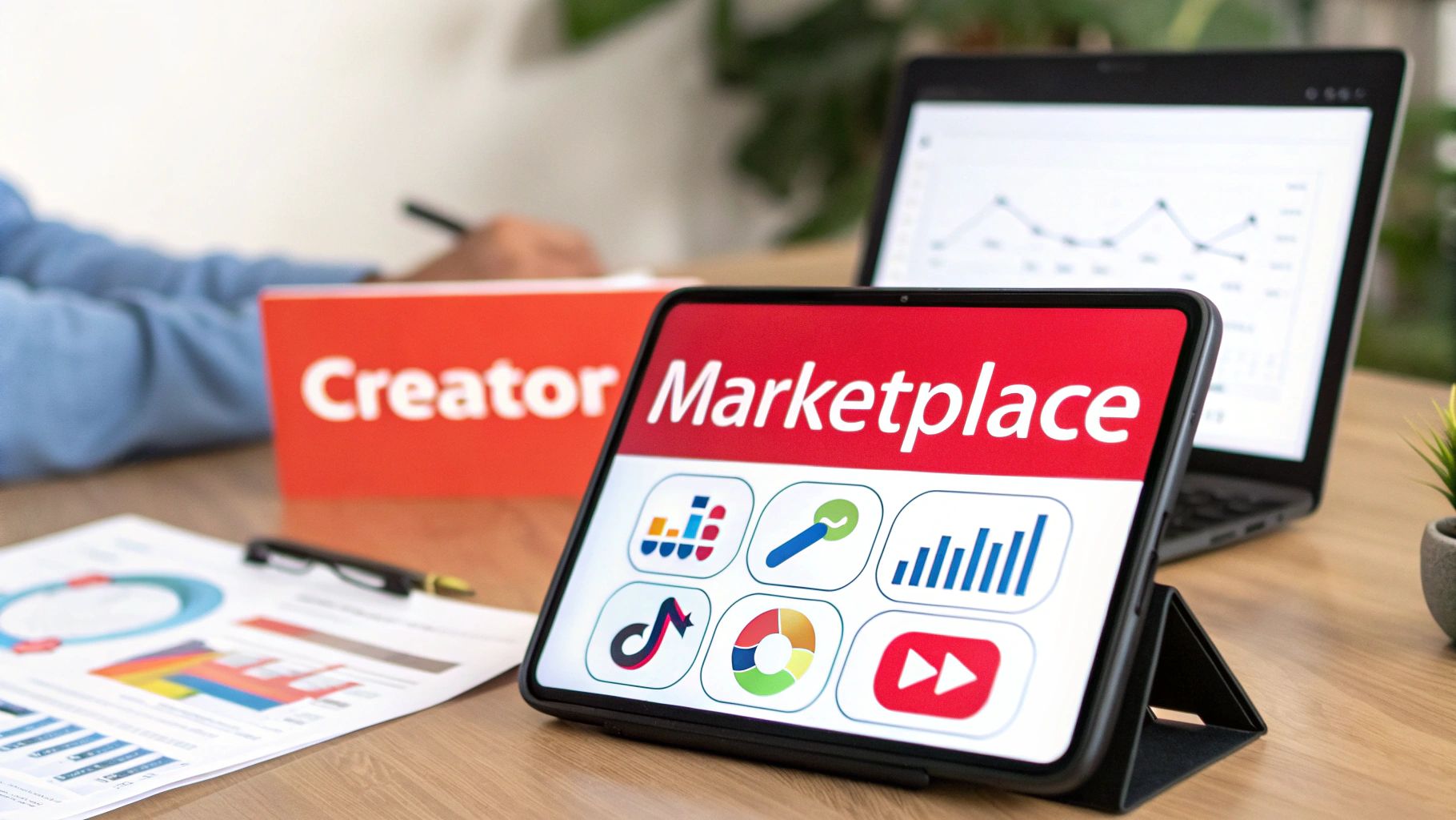 Illustration for Discover the tik tok creator marketplace: Your guide to brands and monetization