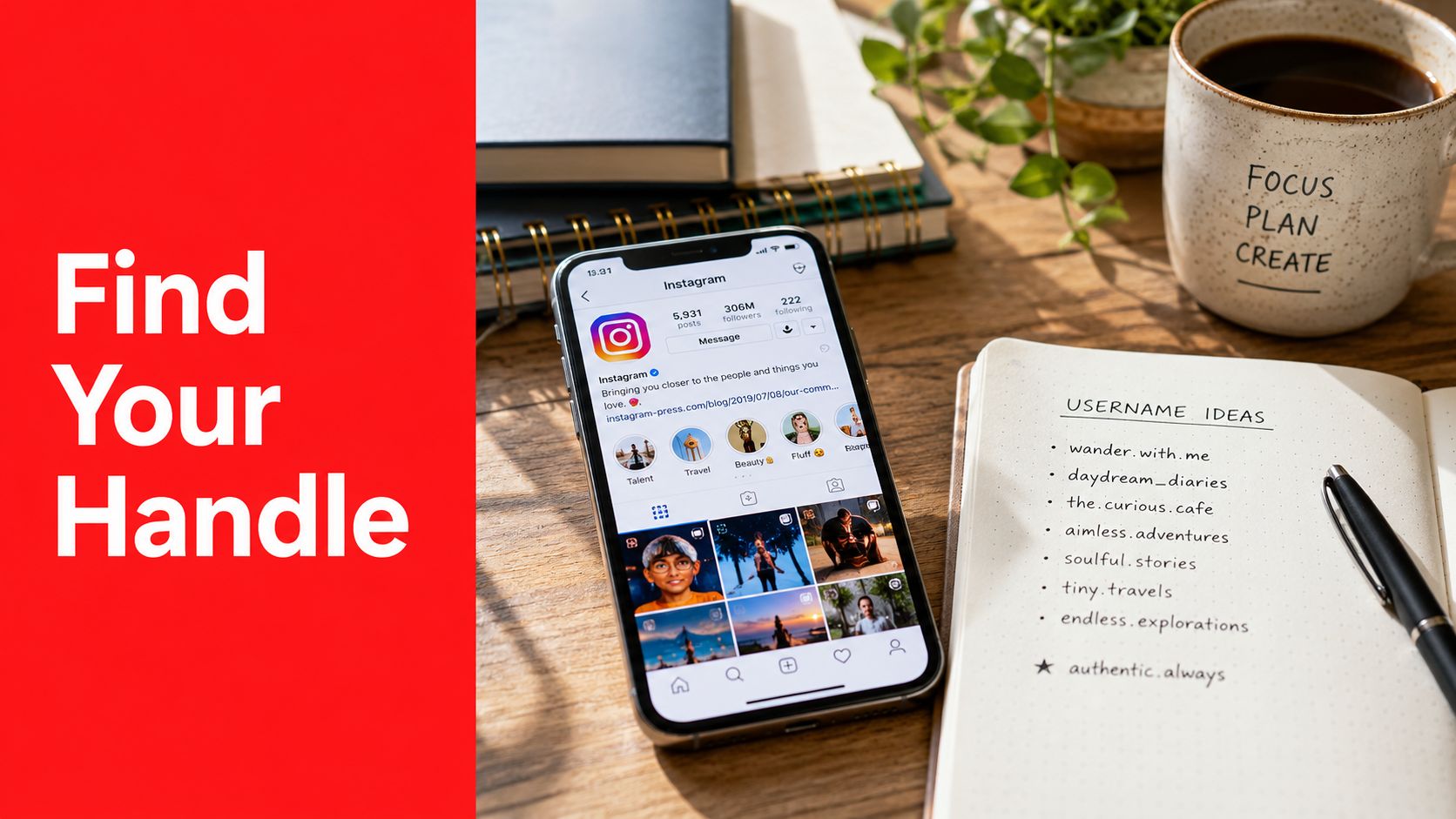 Illustration for Choosing a Username on Instagram: A Creator's Guide