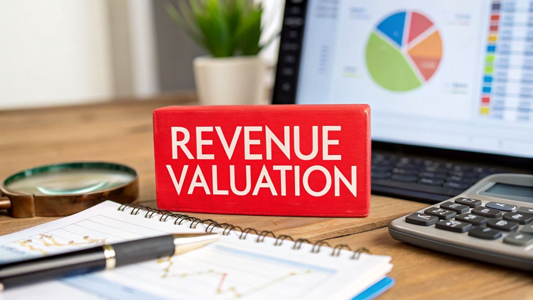 Illustration for Valuation Based on Revenue Your Guide to Monetized Accounts