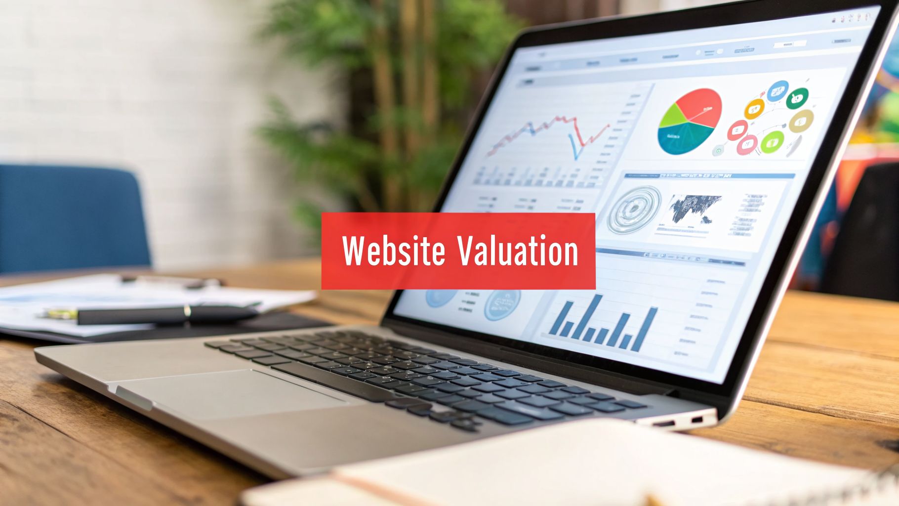 Illustration for Value of Websites Calculation: Master How to Value Online Assets
