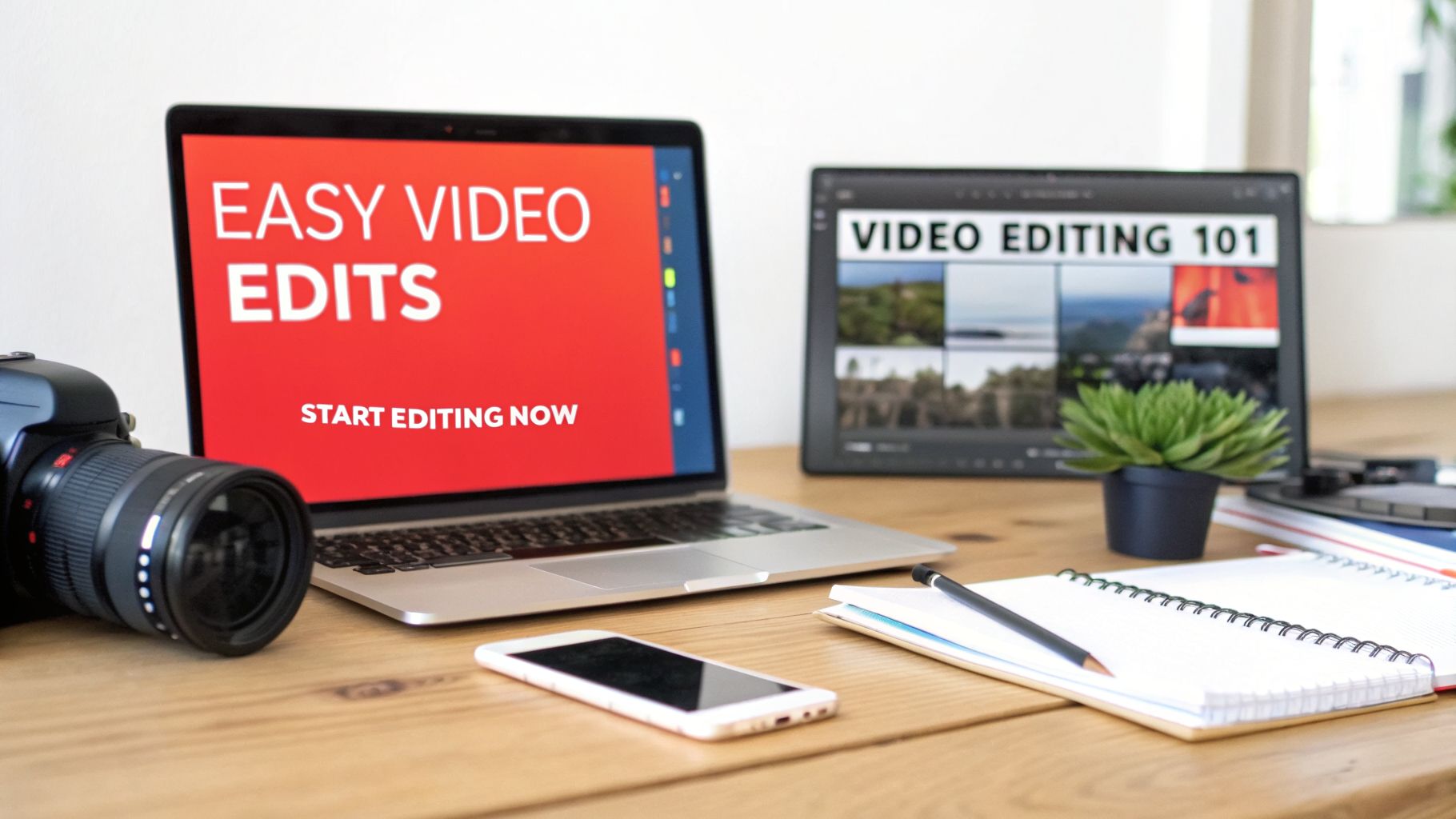 Illustration for The 12 Best Video Editing Software for Beginners in 2026