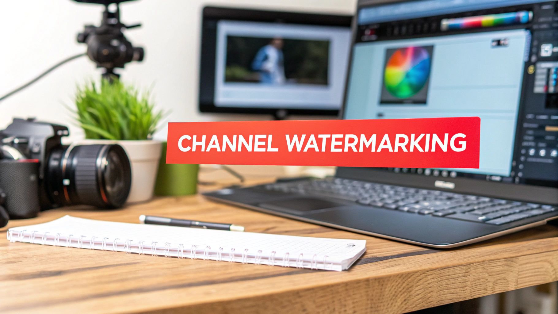 Illustration for Watermarking YouTube Videos: Protect & Grow Your Channel