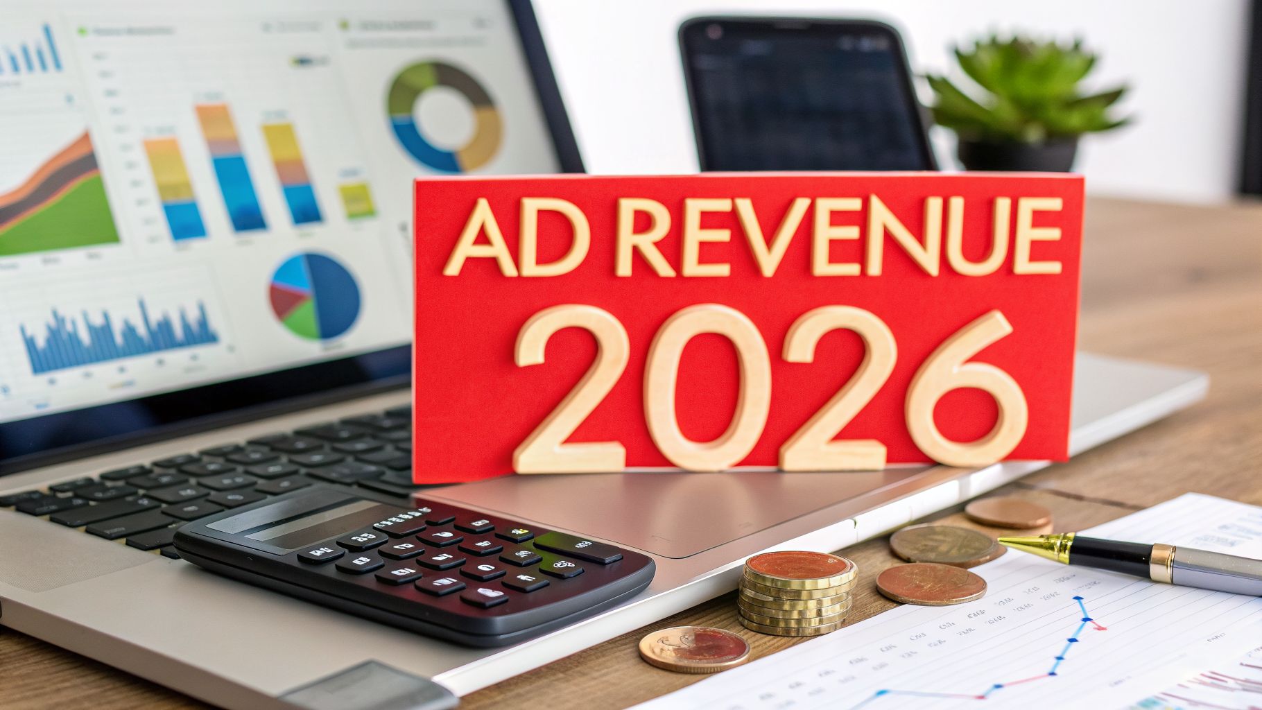 Illustration for What Is Ad Revenue and How Does It Work in 2026