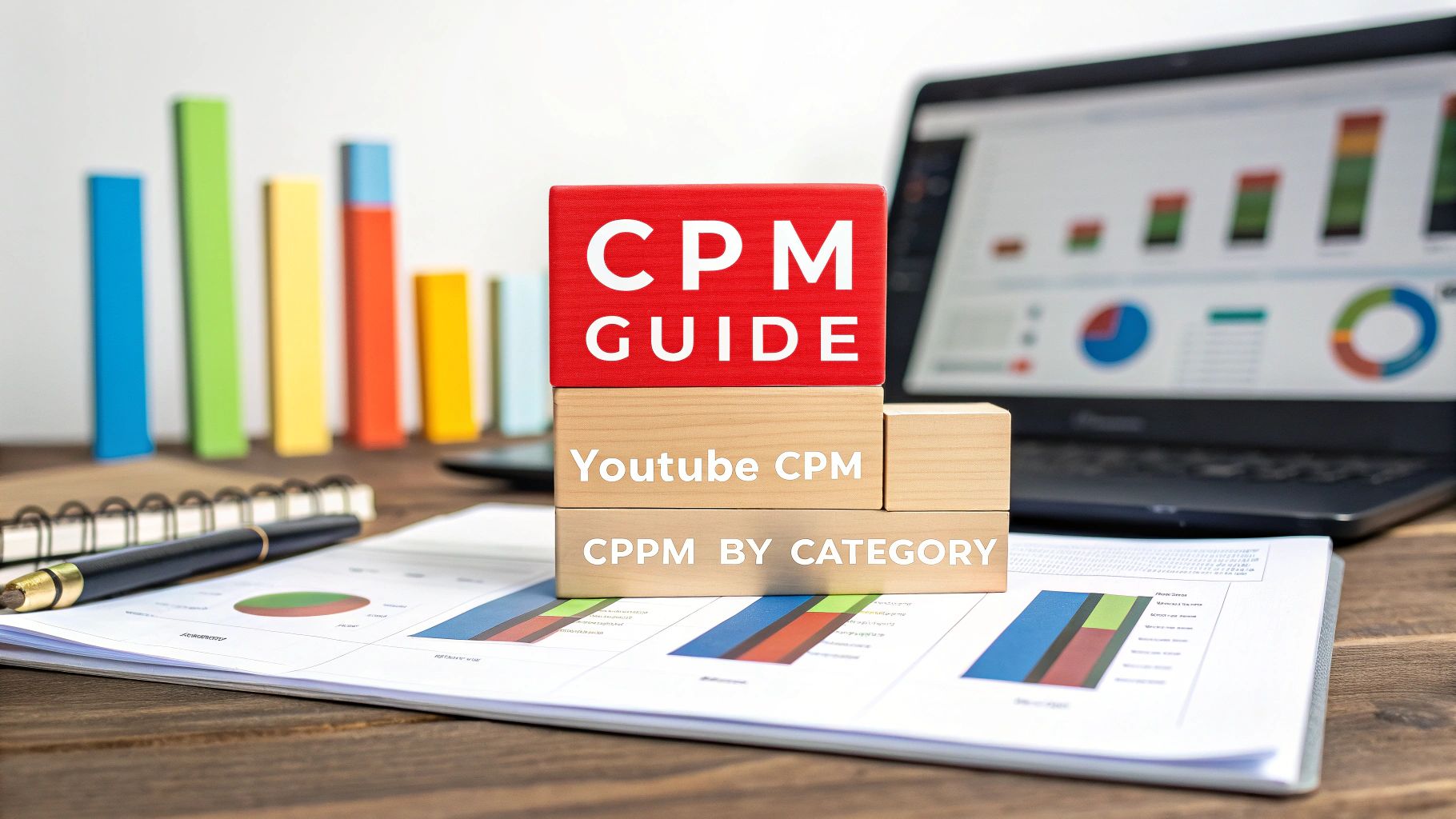 Illustration for YouTube CPM by Category: Complete Revenue Reference Guide