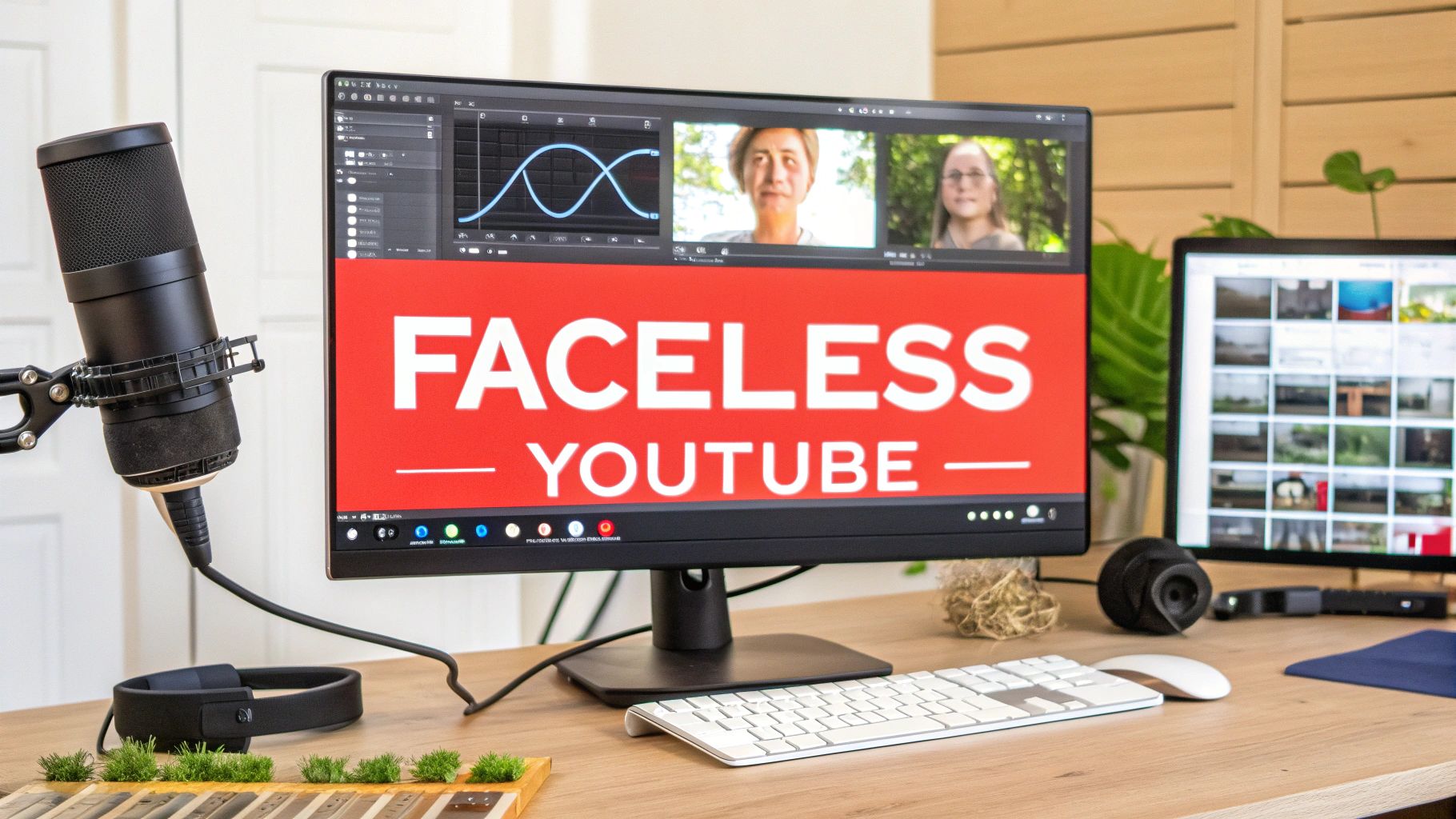 Illustration for youtube faceless channels: Build, Grow, and Monetize Your Content