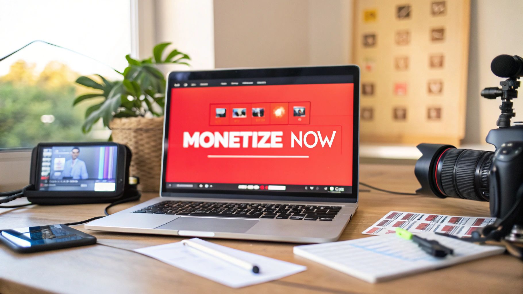 Illustration for YouTube Monetization Guidelines: Creator Success Playbook