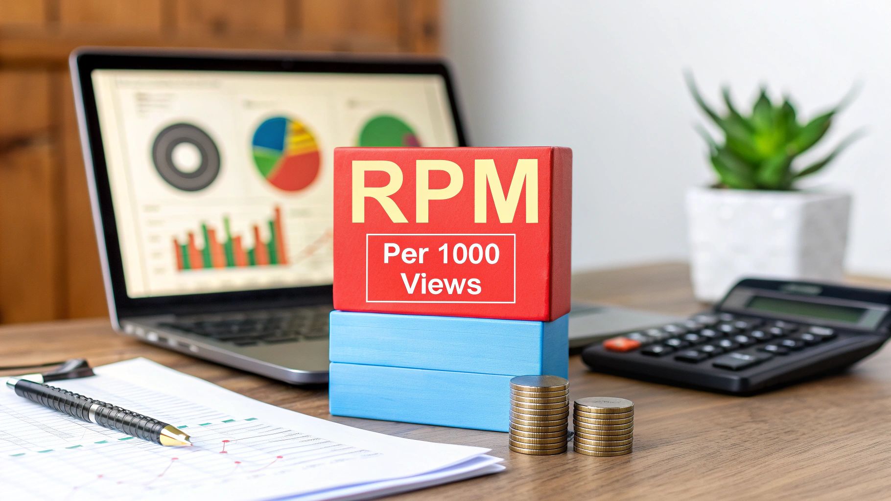 Illustration for Your Guide to YouTube Revenue Per 1000 Views