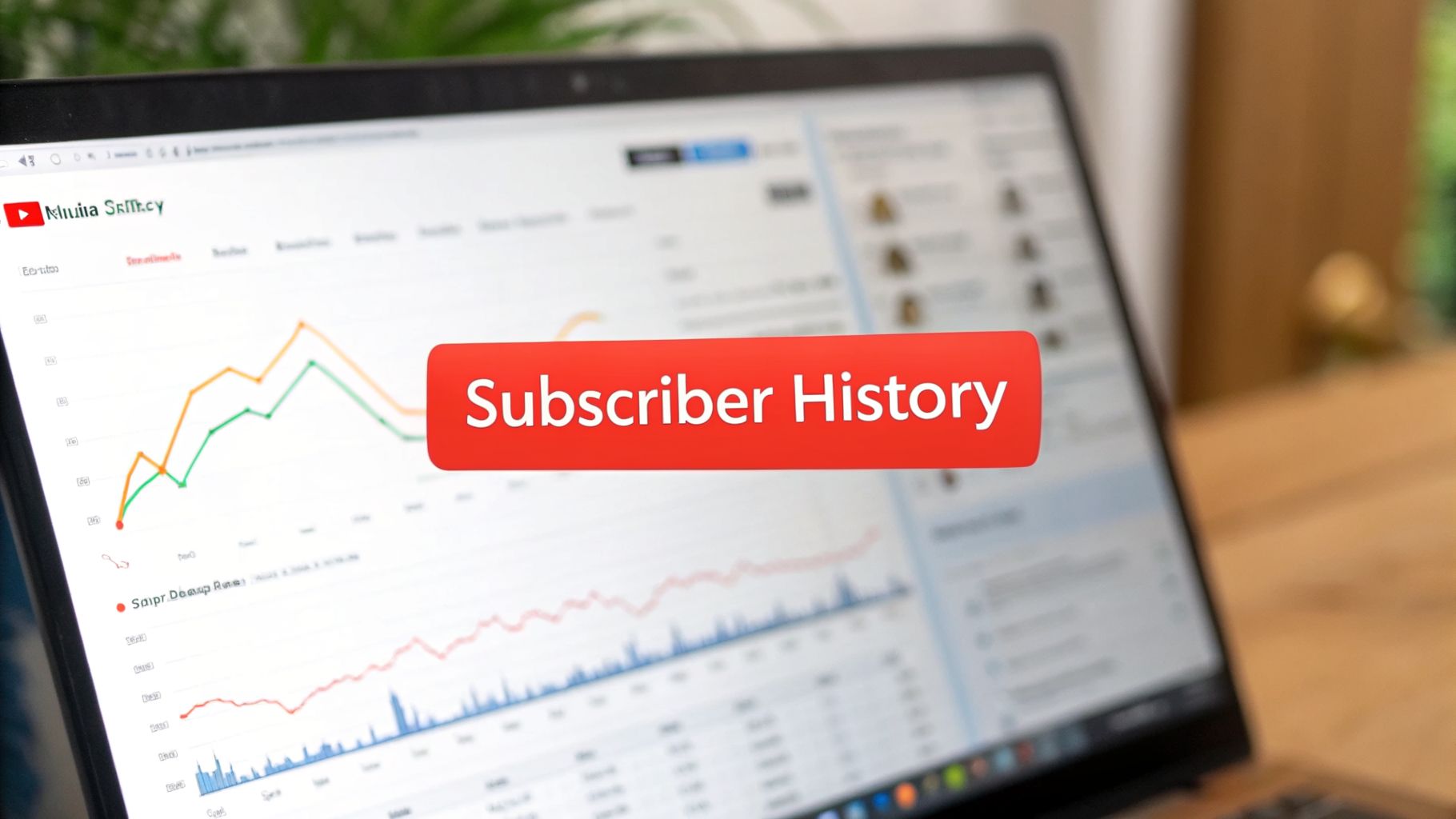Illustration for Your Guide to YouTube Subscribers Count History